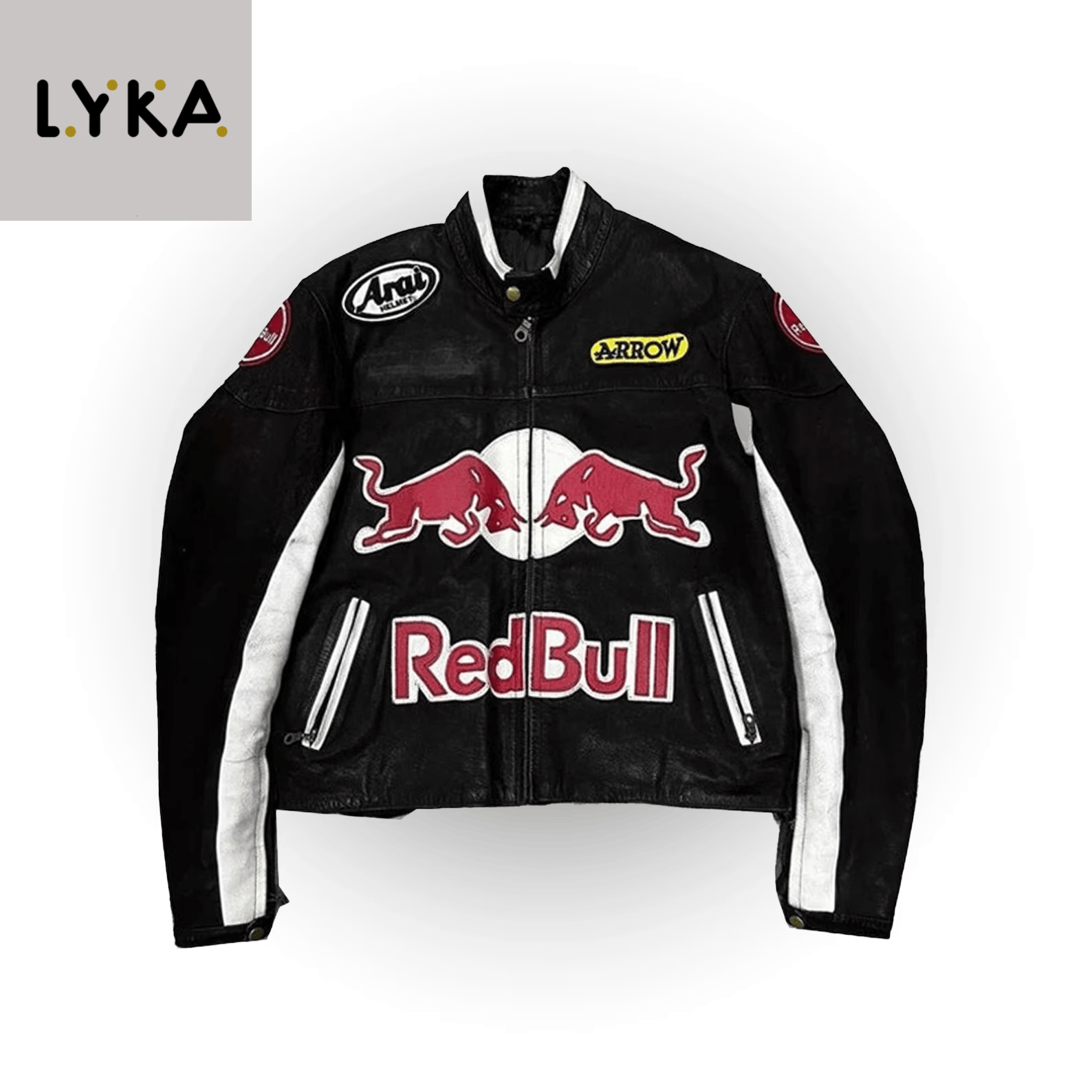 Leather Jacket Red Bull Red Bull Motorcycle Energy Edition Racing leather jacket Grailed