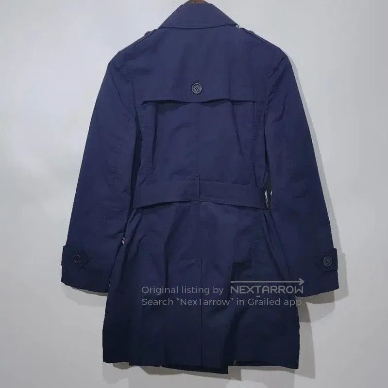 Burberry Burberry Dark Blue Women's Trench Coat, Size L. Size L / US 10 / IT 46 - 2 Thumbnail