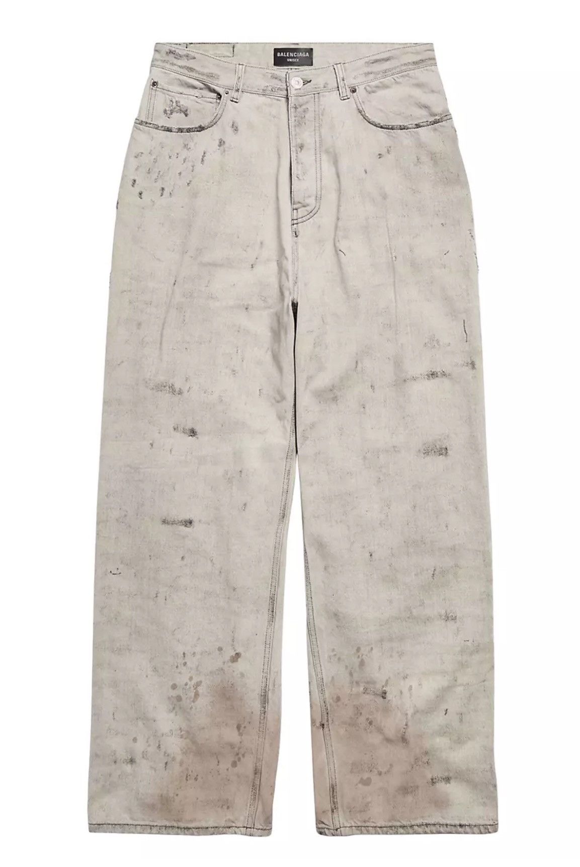 Balenciaga SS23 VIC MUD SHOW SUPER DESTROYED JEANS Size US 34 / EU 50 - 2 Thumbnail