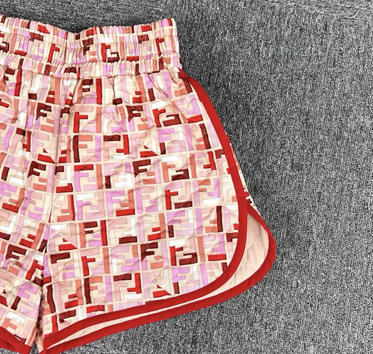 Fendi Fendi Double FF All-Over Print Silk Shorts K12 Size 26" / US 2 / IT 38 - 3 Thumbnail