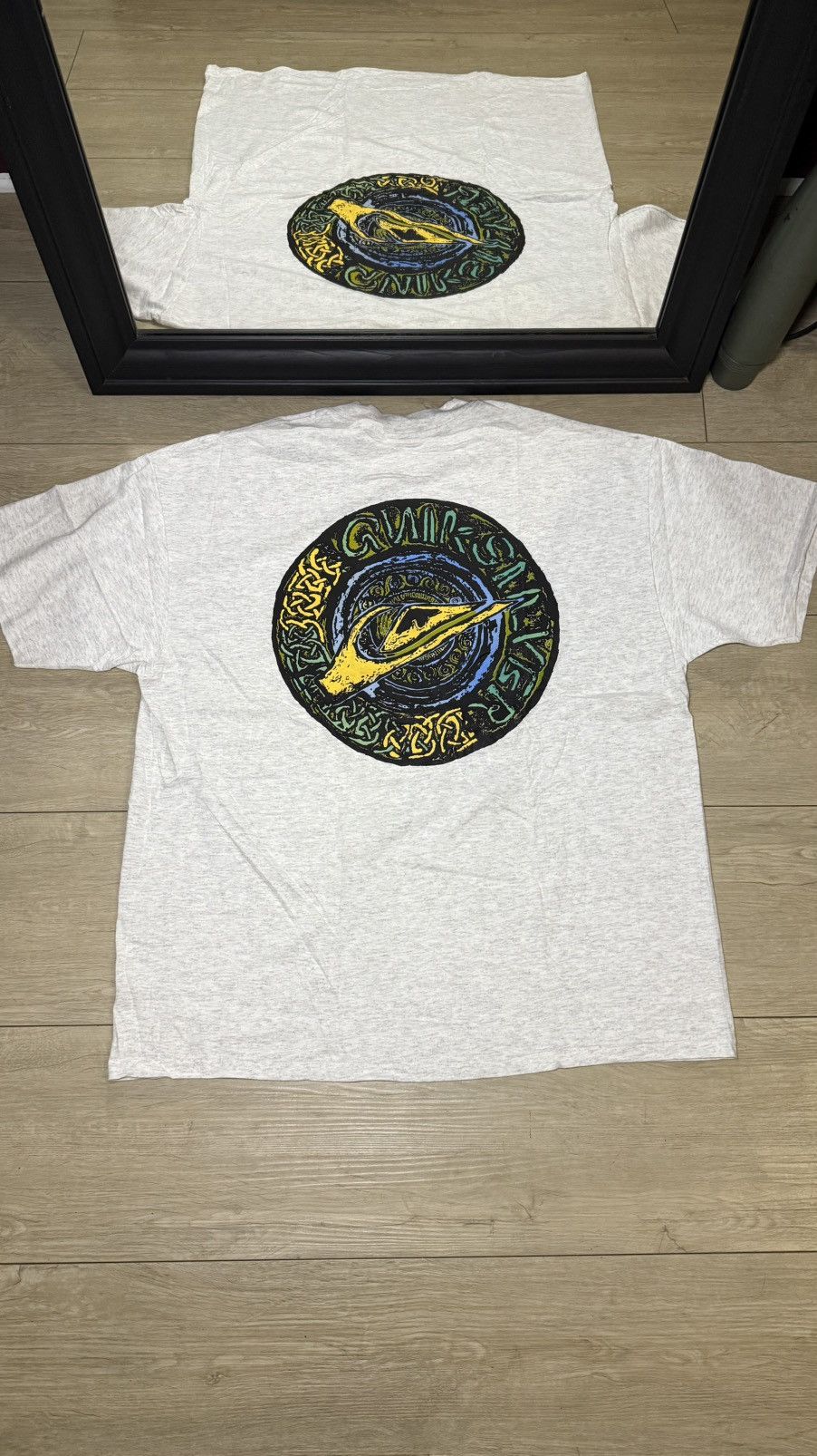 Billabong Vintage / Y2K 1990s Quicksilver Big Logo Shirt Size US XXL / EU 58 / 5 - 1 Thumbnail