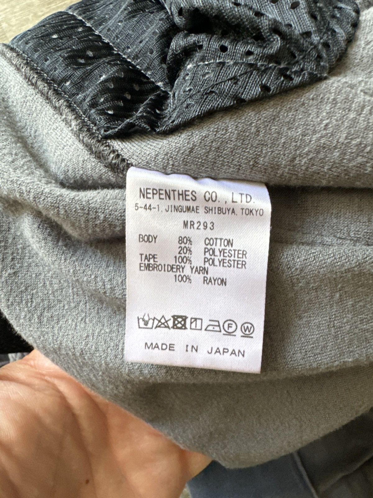 Needles NEEDLES Grey Embroidered Sweatpant Size US 32 / EU 48 - 4 Thumbnail