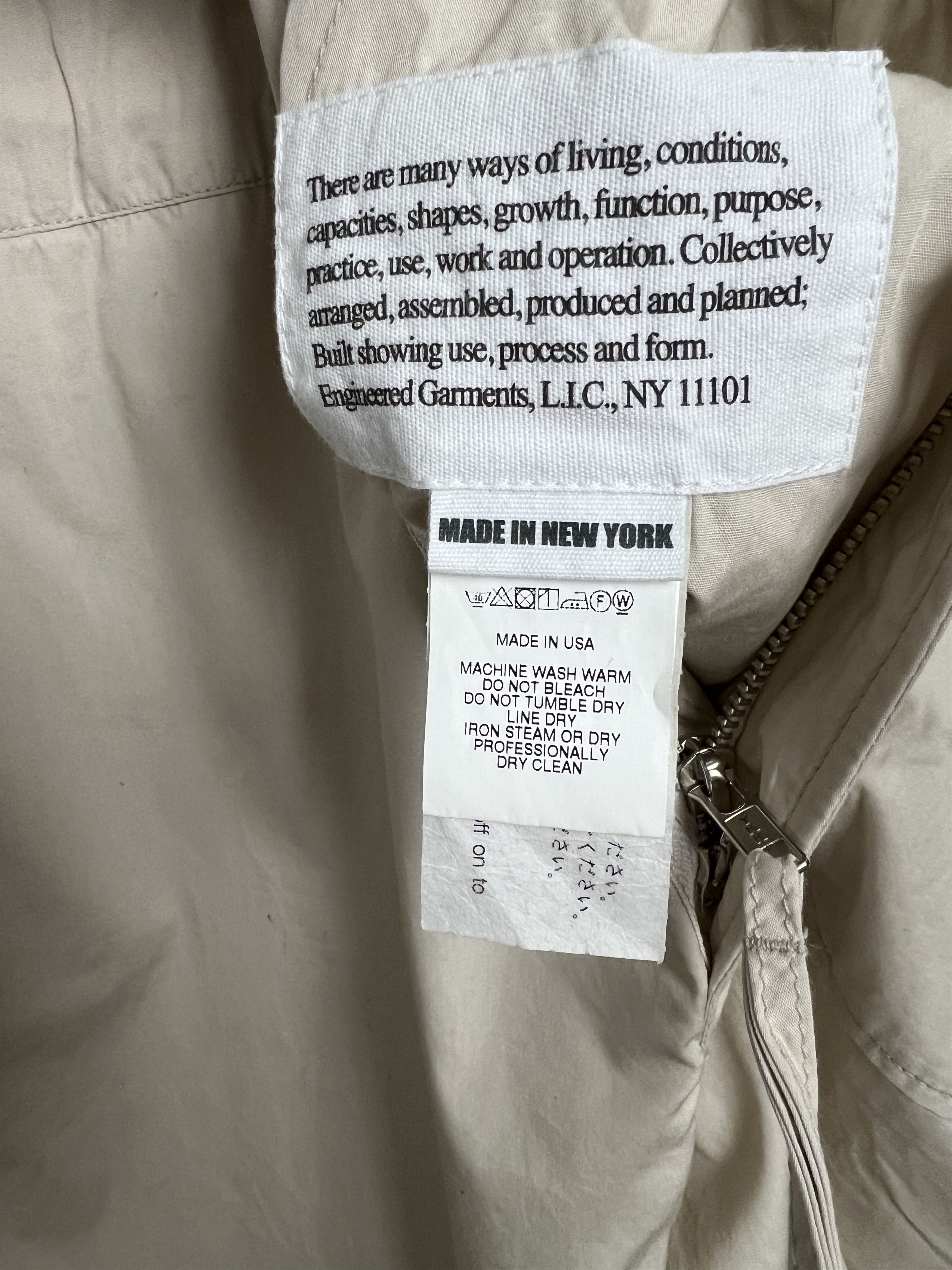 Engineered Garments Cotton Coverall Suit Size US 30 / EU 46 - 8 Thumbnail