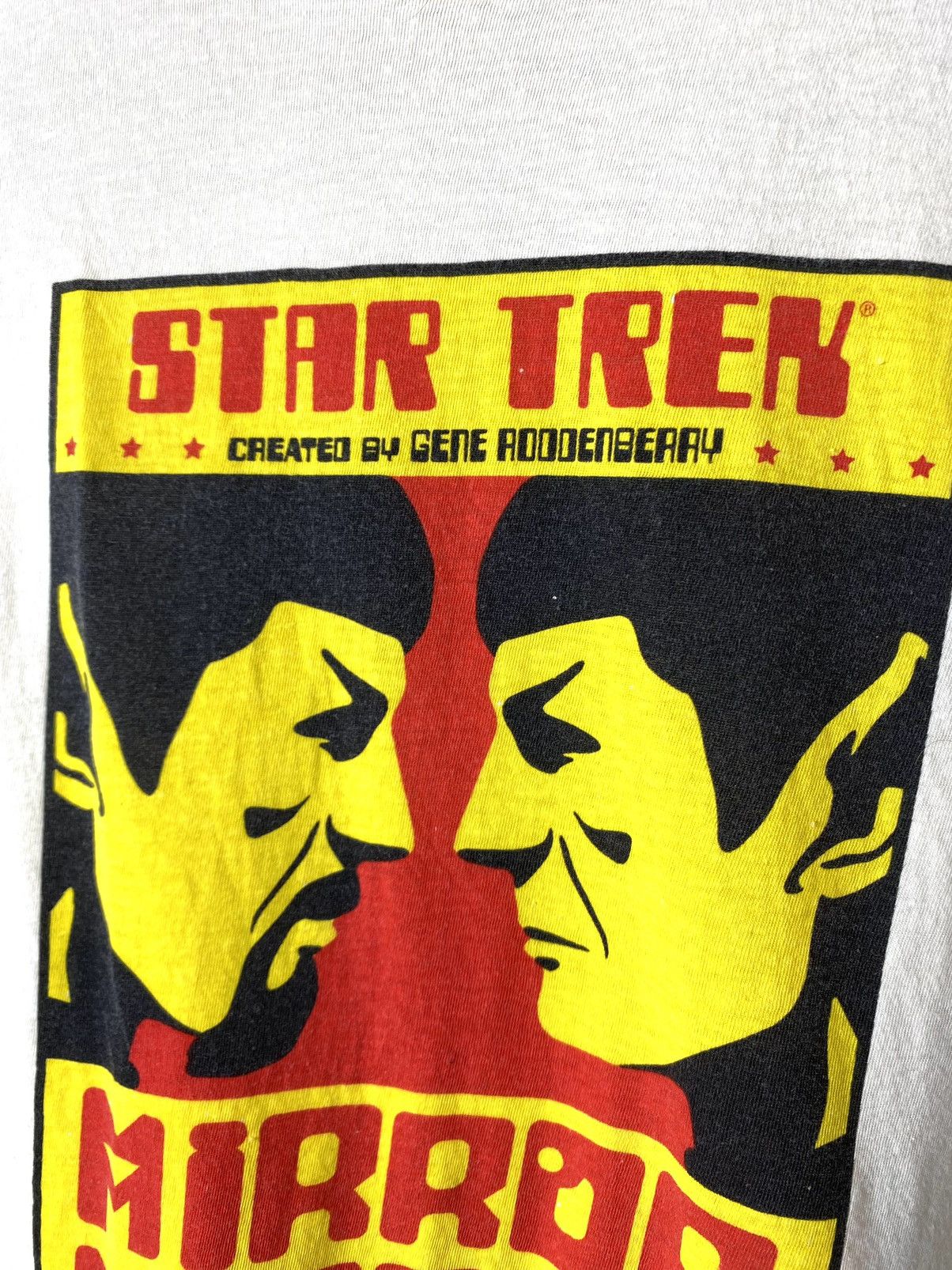 Vintage Vintage Star Trek Mirror Mirror Movie T Shirt Size US M / EU 48-50 / 2 - 3 Thumbnail