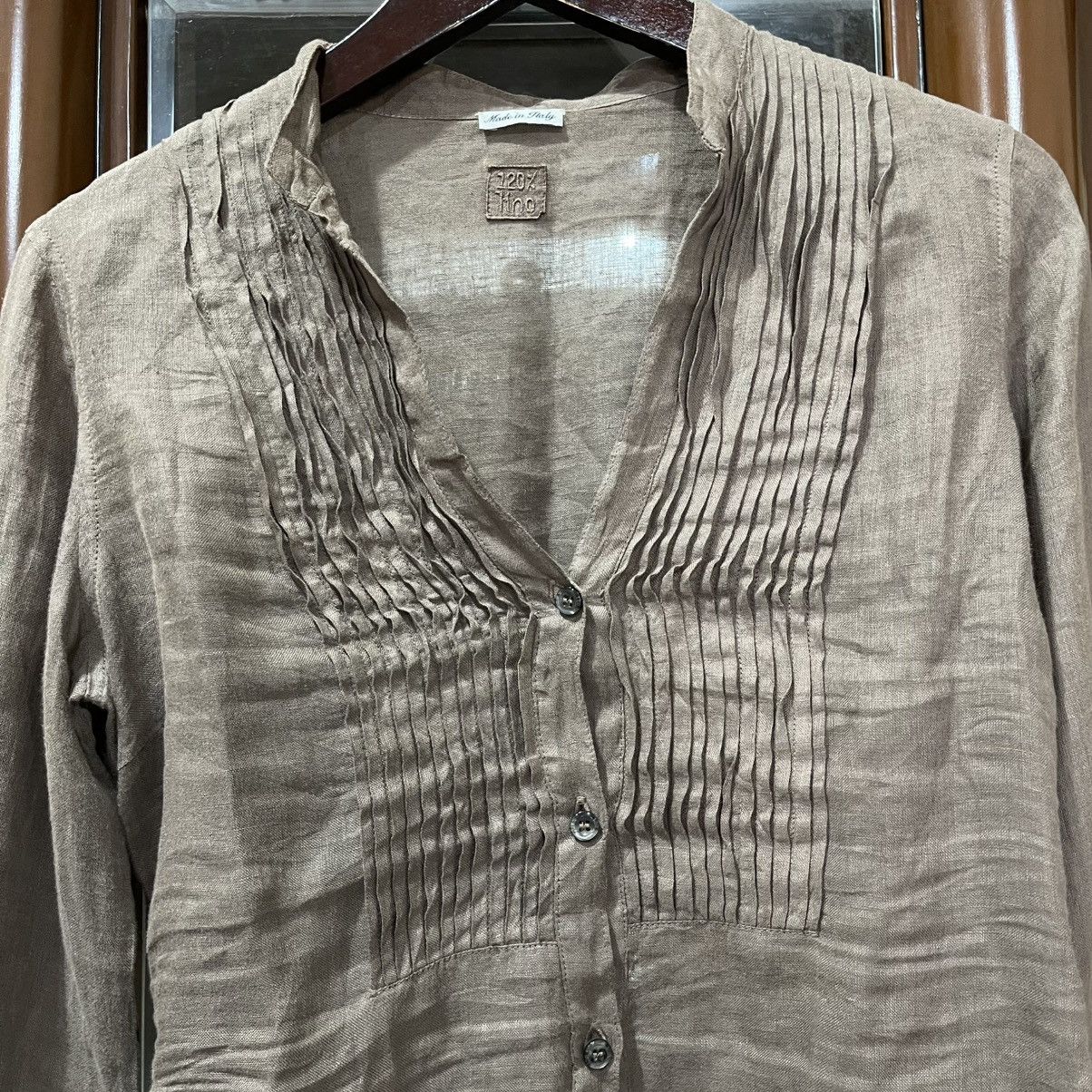 120% Lino 120% Lino button shirt Size M / US 6-8 / IT 42-44 - 2 Thumbnail