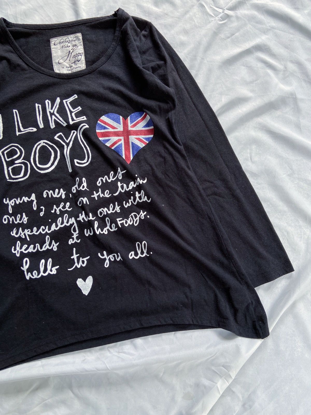 Japanese Brand I LIKE BOYS LOVE ENGLAND FLAG LONG SLEEVE Size US L / EU 52-54 / 3 - 3 Thumbnail