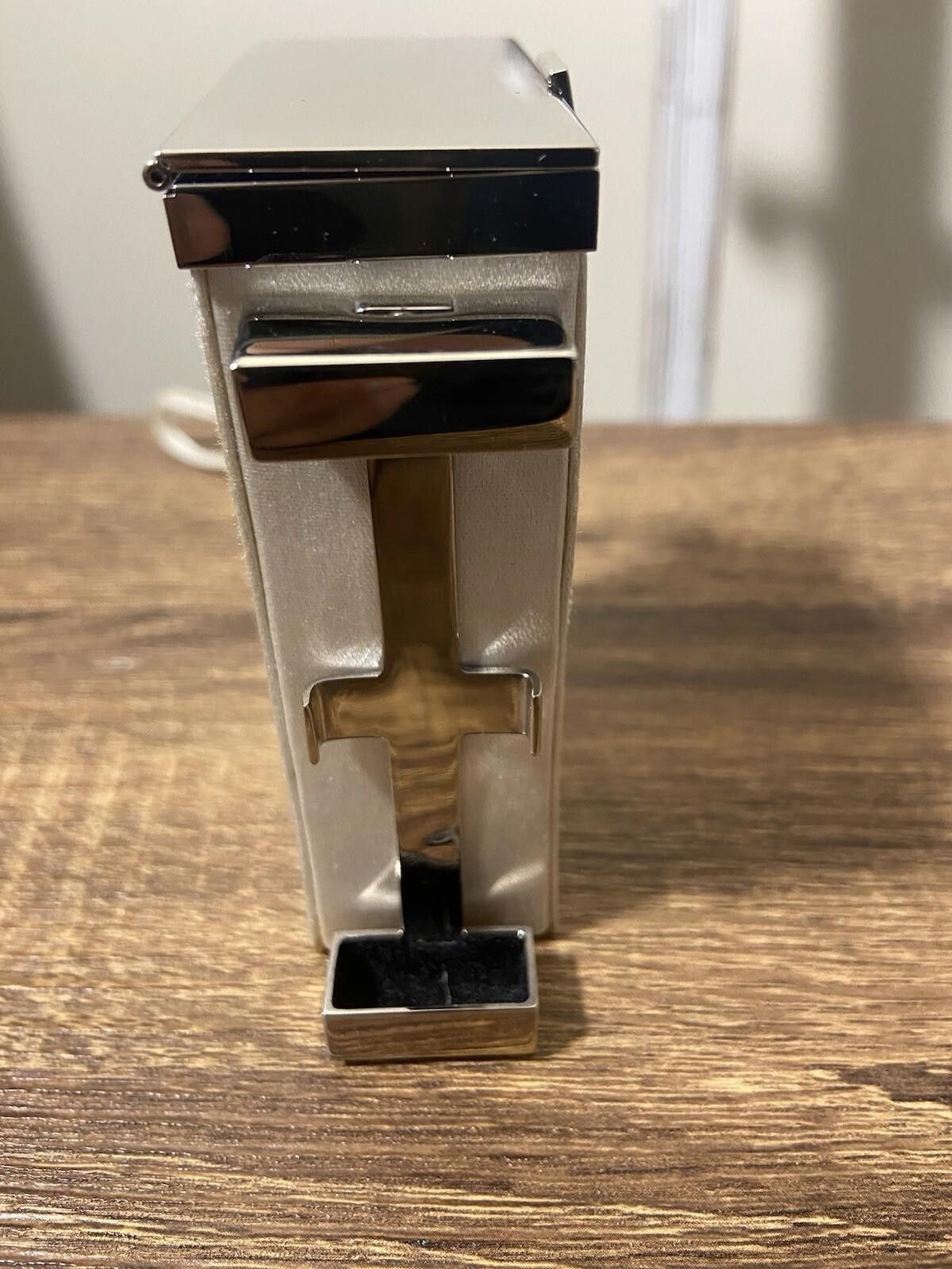 Saint Laurent Paris YSL Saint Laurent Tom Ford white canvas metal cigarette case Size ONE SIZE - 6 Thumbnail