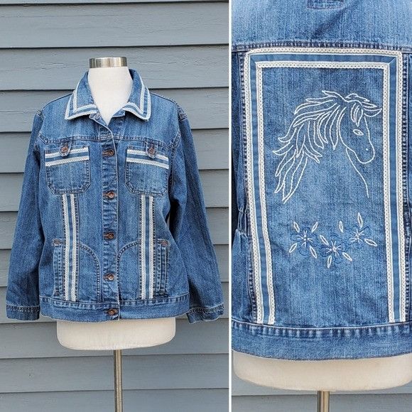 Vintage Vintage 90s Y2k L.A. Blues Hand Created Horse Embroidered Ba Size XXL / US 16-18 / IT 52-54 - 7 Thumbnail