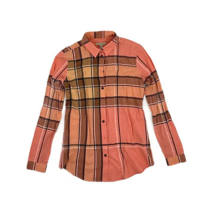 Burberry Burberry Casual Long Sleeve Shirt 0079 Size S / US 4 / IT 40 - 1 Thumbnail