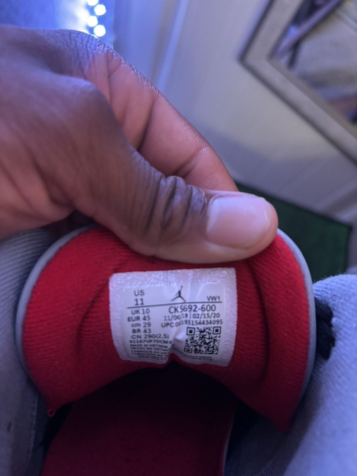 Jordan Brand Jordan 3 “GYM RED” Size US 11 / EU 44 - 6 Thumbnail