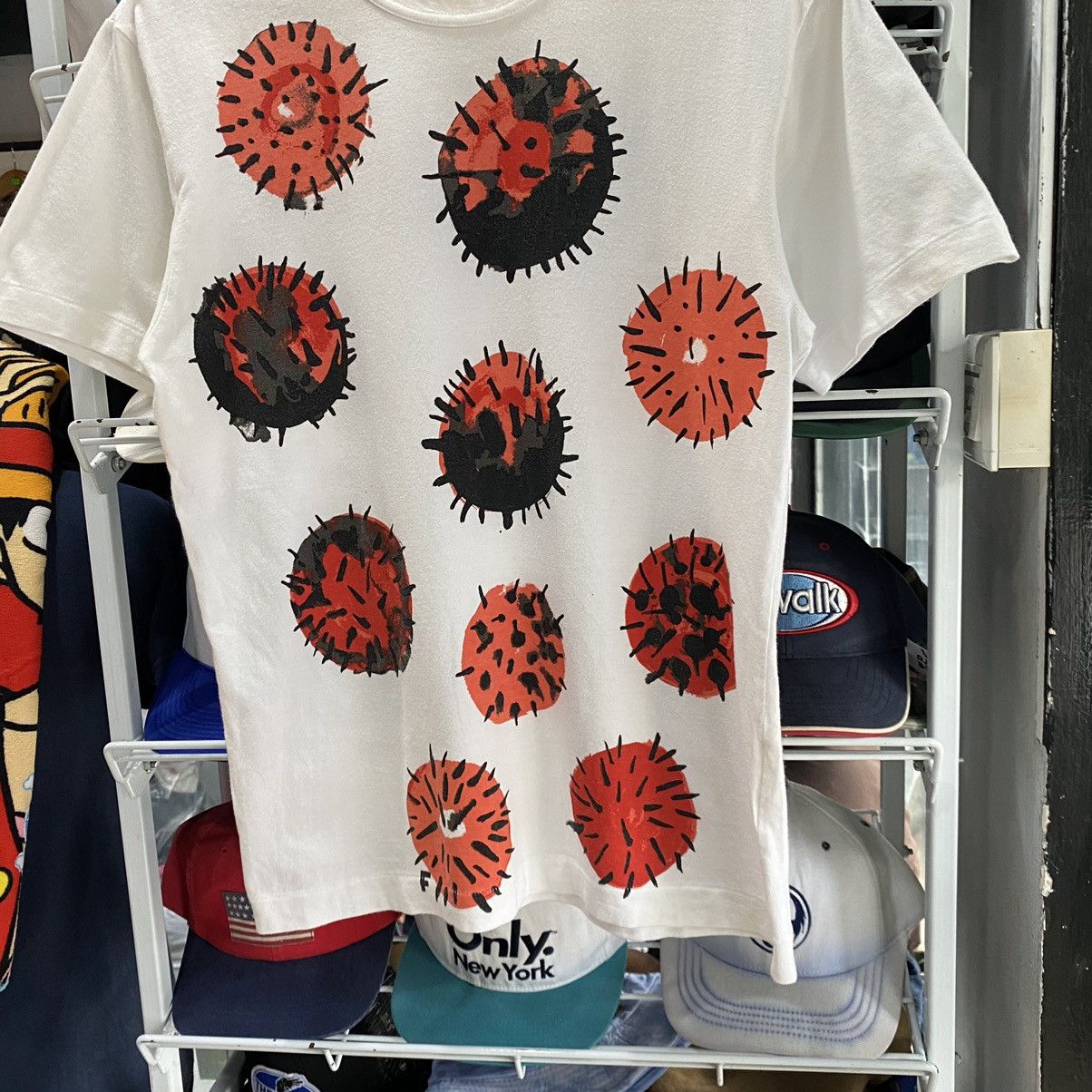 Comme des Garcons × Comme des Garcons Homme Plus × Vintage VINTAGE AD2002 Comme Des Garcons Homme Plus Spike Dot White Size US M / EU 48-50 / 2 - 4 Thumbnail