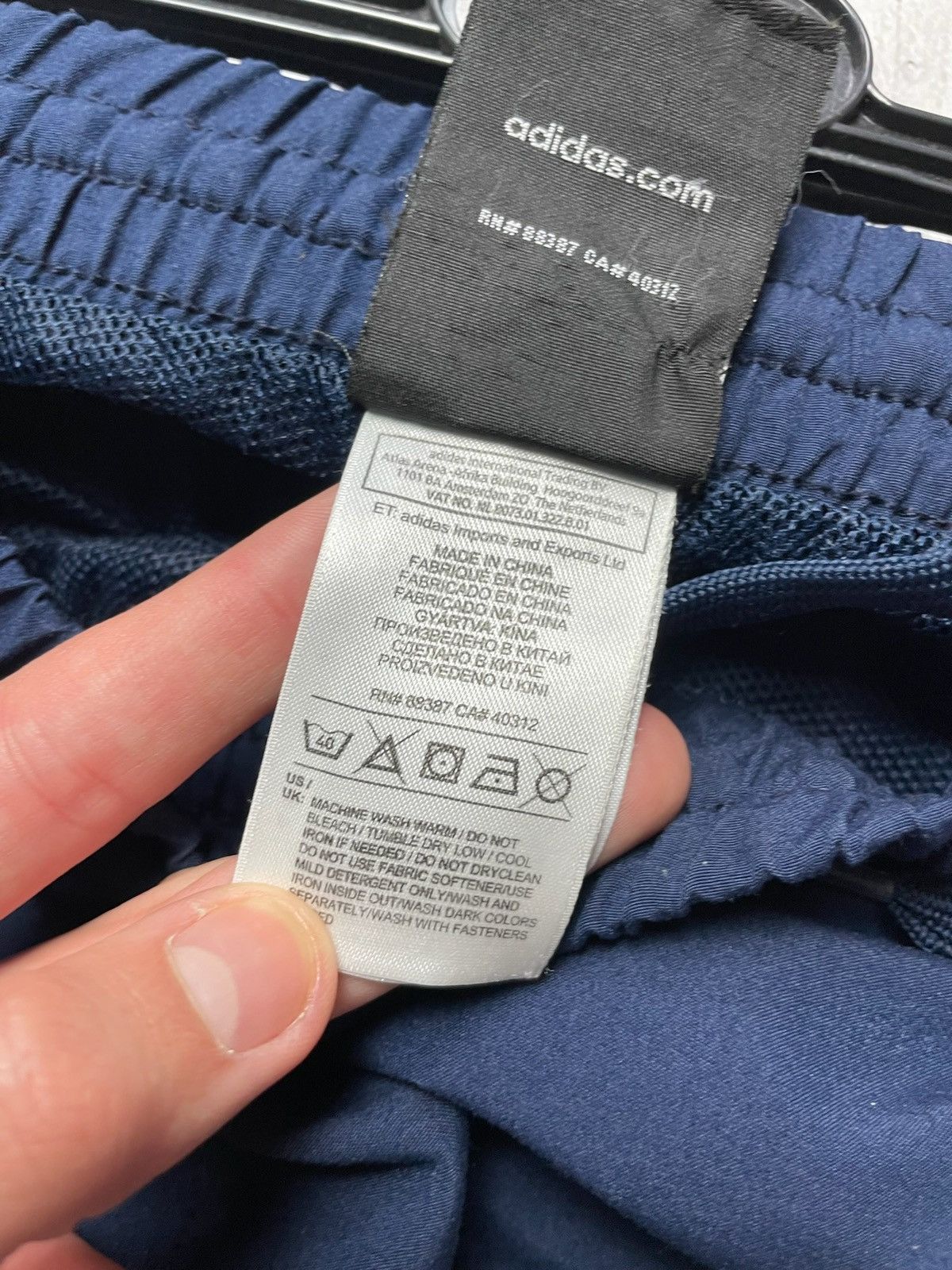 Adidas × Vintage Vintage adidas essentials performance pants drill Y2K Size US 32 / EU 48 - 5 Thumbnail