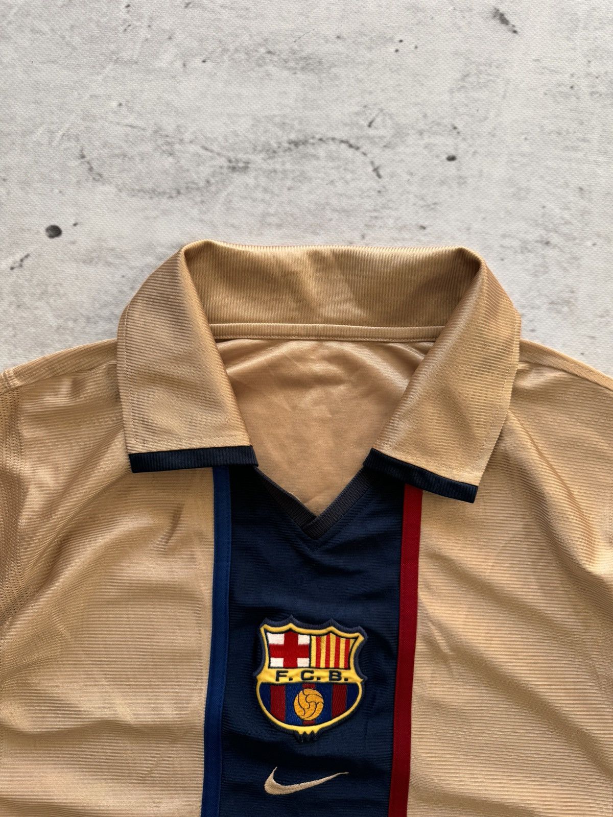Nike × Vintage NIKE z FCB BARCELONA VINTAGE 00s OVERSIZE TEE-SHIRT Size US L / EU 52-54 / 3 - 6 Thumbnail