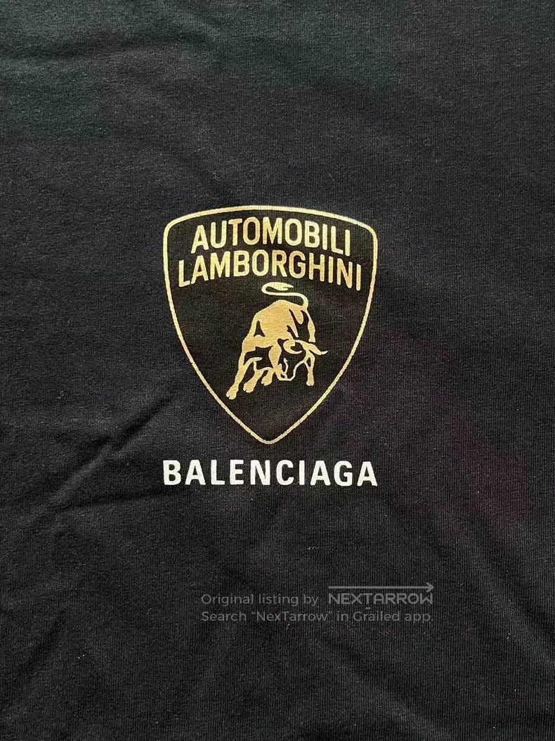 Balenciaga Balenciaga Car Logo Printed Short Sleeve T-Shirt Size US S / EU 44-46 / 1 - 3 Thumbnail