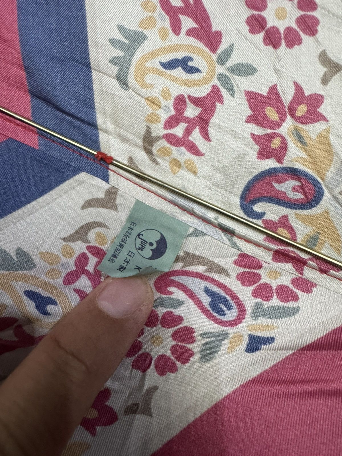 Christian Dior Monsieur VINTAGE CHRISTIAN DIOR FLORAL FOLDING UMBRELLA Size 38 - 5 Thumbnail
