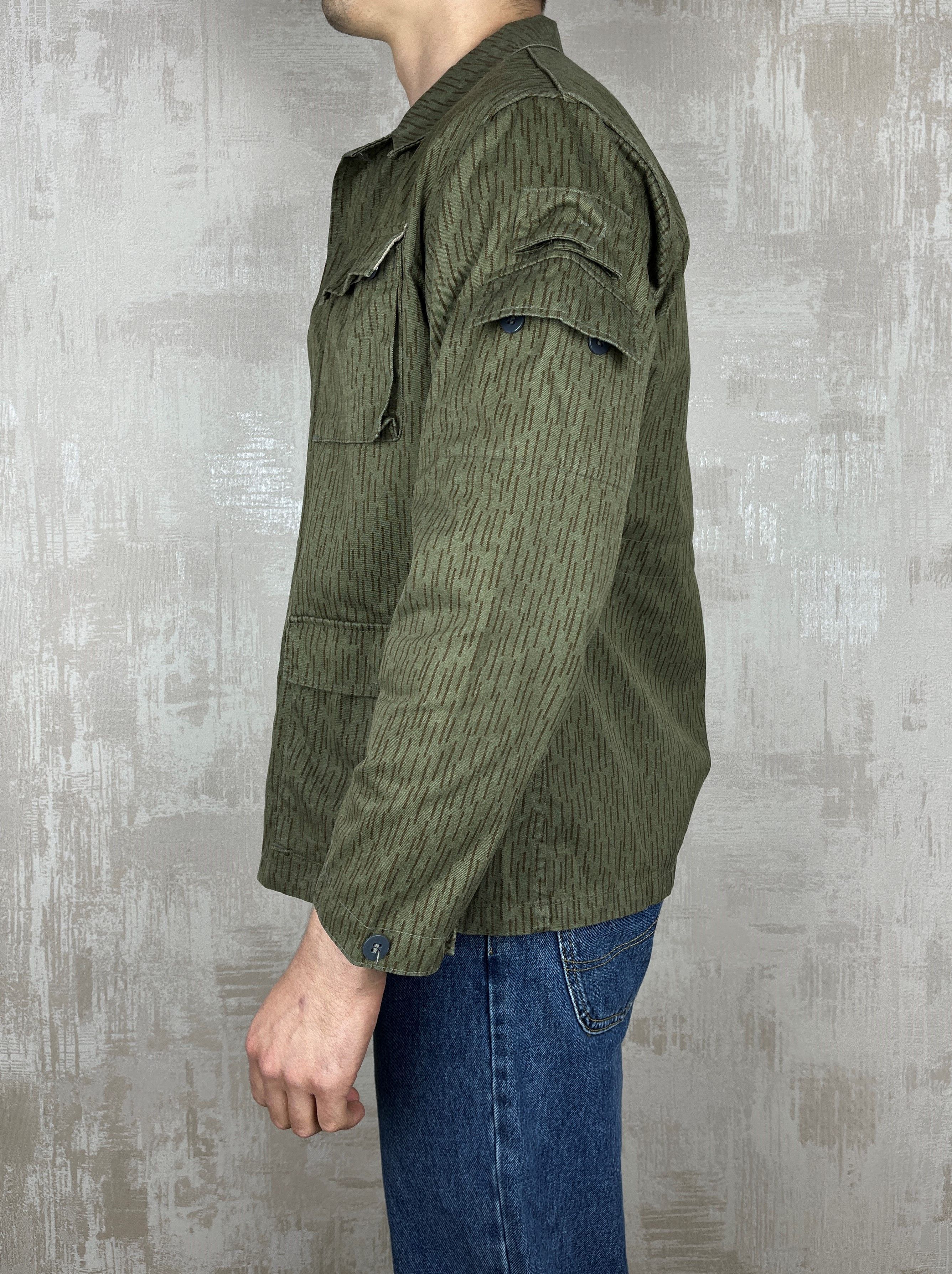 Vintage Vintage Military Army Field Jacket Dash Line Camouflage Size US S / EU 44-46 / 1 - 16 Thumbnail