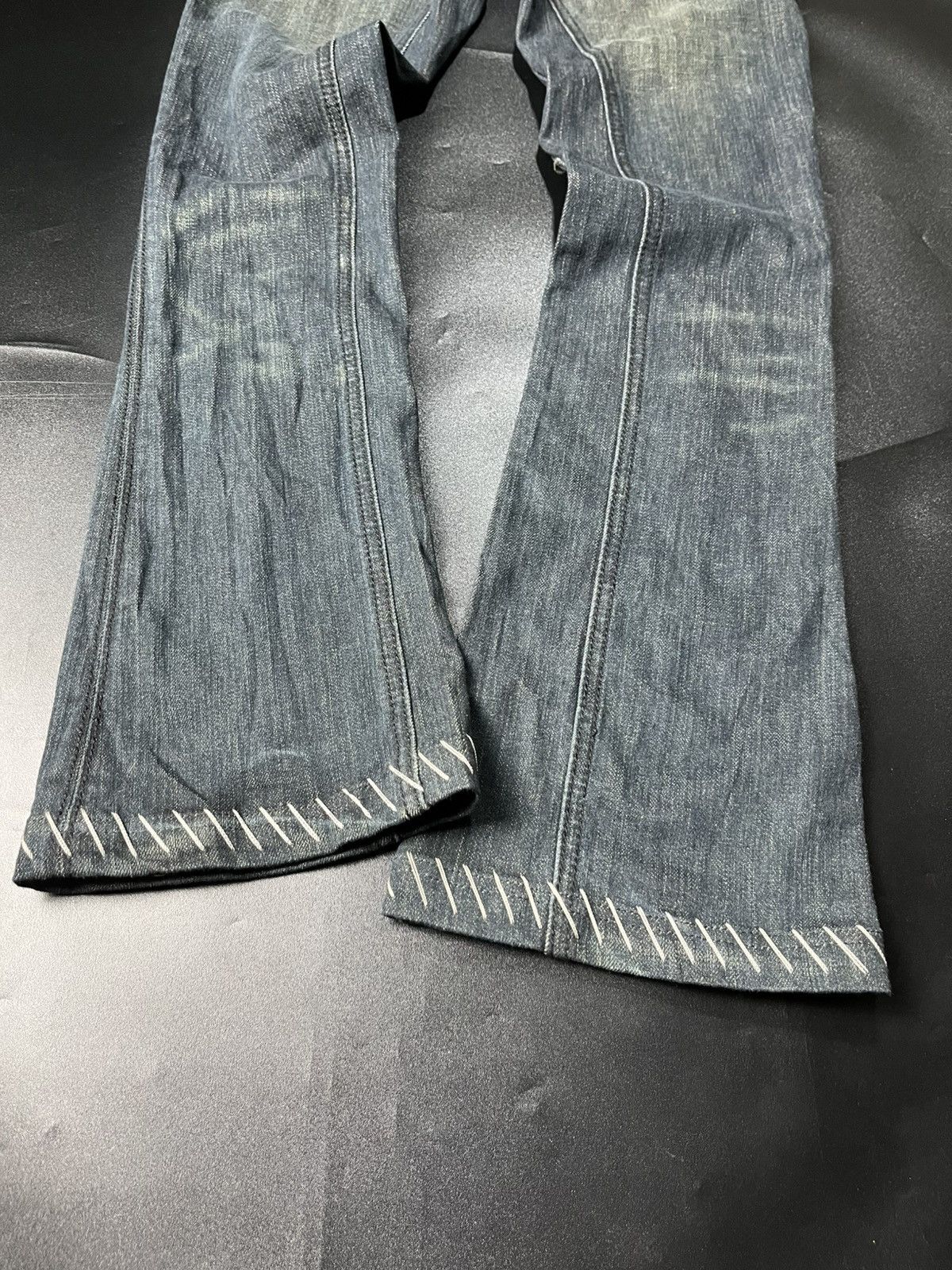 Hysteric Glamour × If Six Was Nine × Japanese Brand Japanese Super flared jeans antik denim Size US 29 - 5 Thumbnail