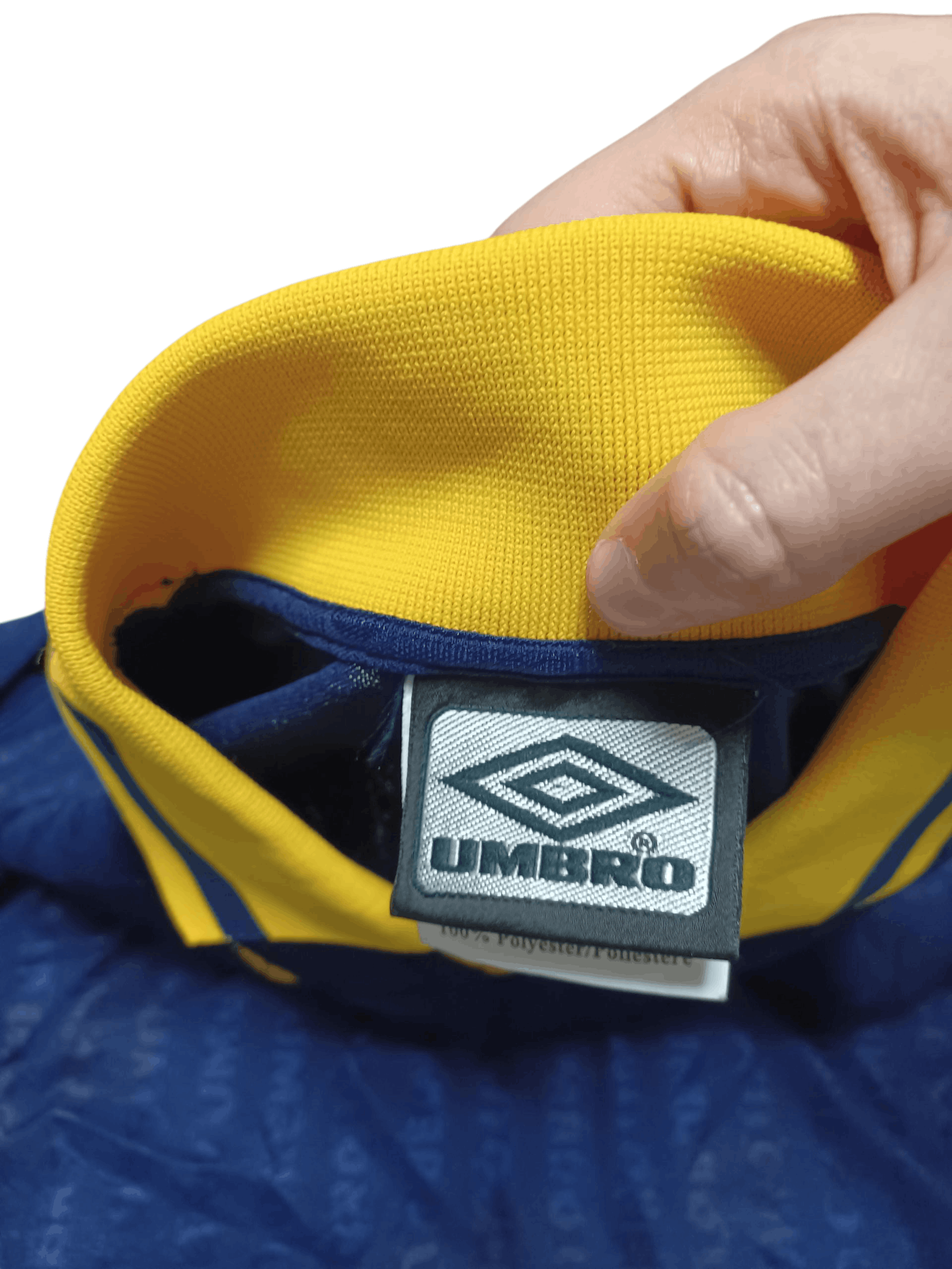 Umbro UMBRO VINTAGE 90S MONOGRAM LONG SLEEVE SOCCER JERSEY Size US M / EU 48-50 / 2 - 4 Thumbnail