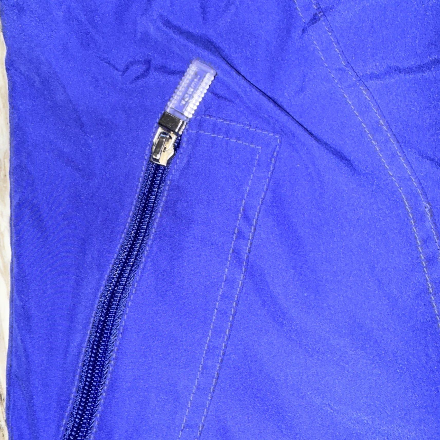 Vintage Cricket Lane Jacket Women Medium Vibrant Blue Full Zip Lined Size M / US 6-8 / IT 42-44 - 7 Thumbnail