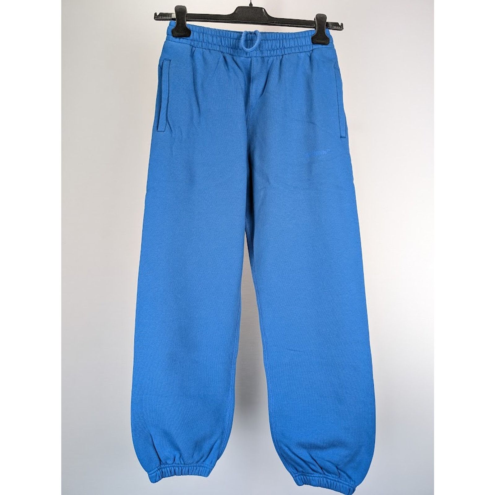 Off-White o1rshd1 Diag Tab Shorten Sweatpant & Jogger in Peacock Size US 34 / EU 50 - 2 Thumbnail