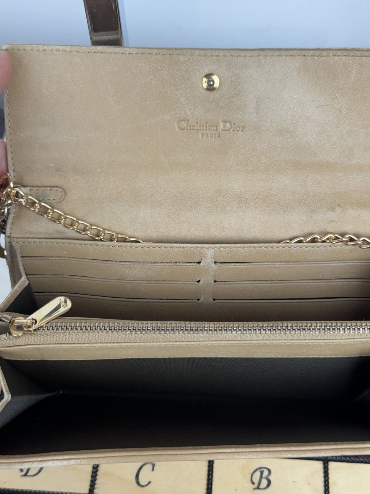 Dior Leather shoulder bag Dior Lady Dior original luxury item Size ONE SIZE - 5 Thumbnail