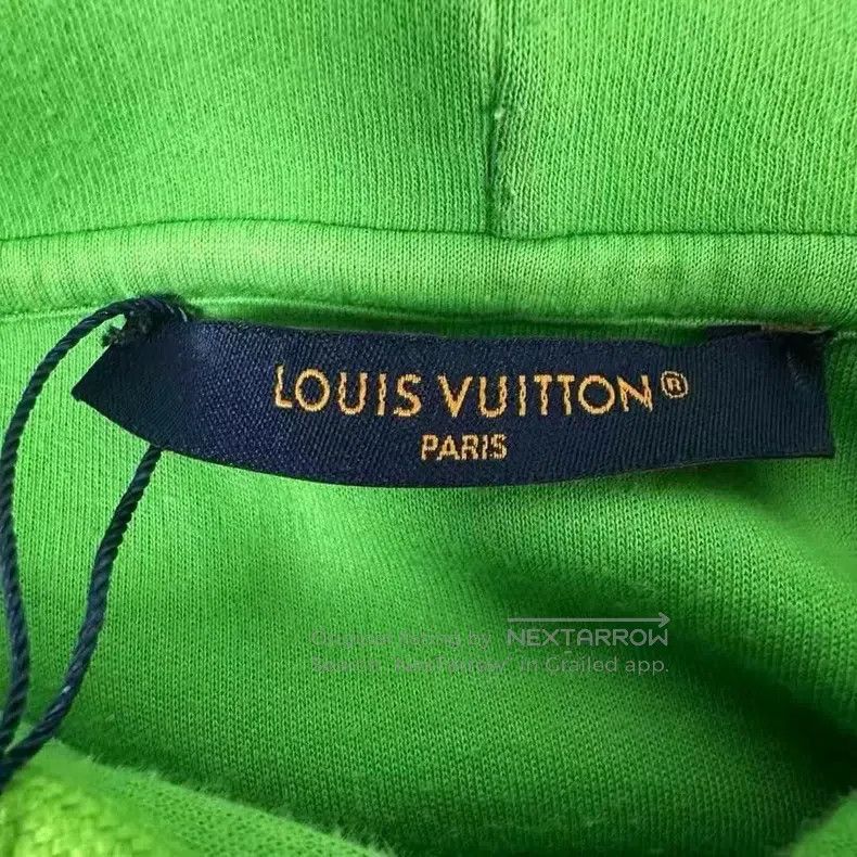 Louis Vuitton Louis Vuitton FW23 solid logo hooded long sleeve sweatshir Size US XL / EU 56 / 4 - 5 Thumbnail