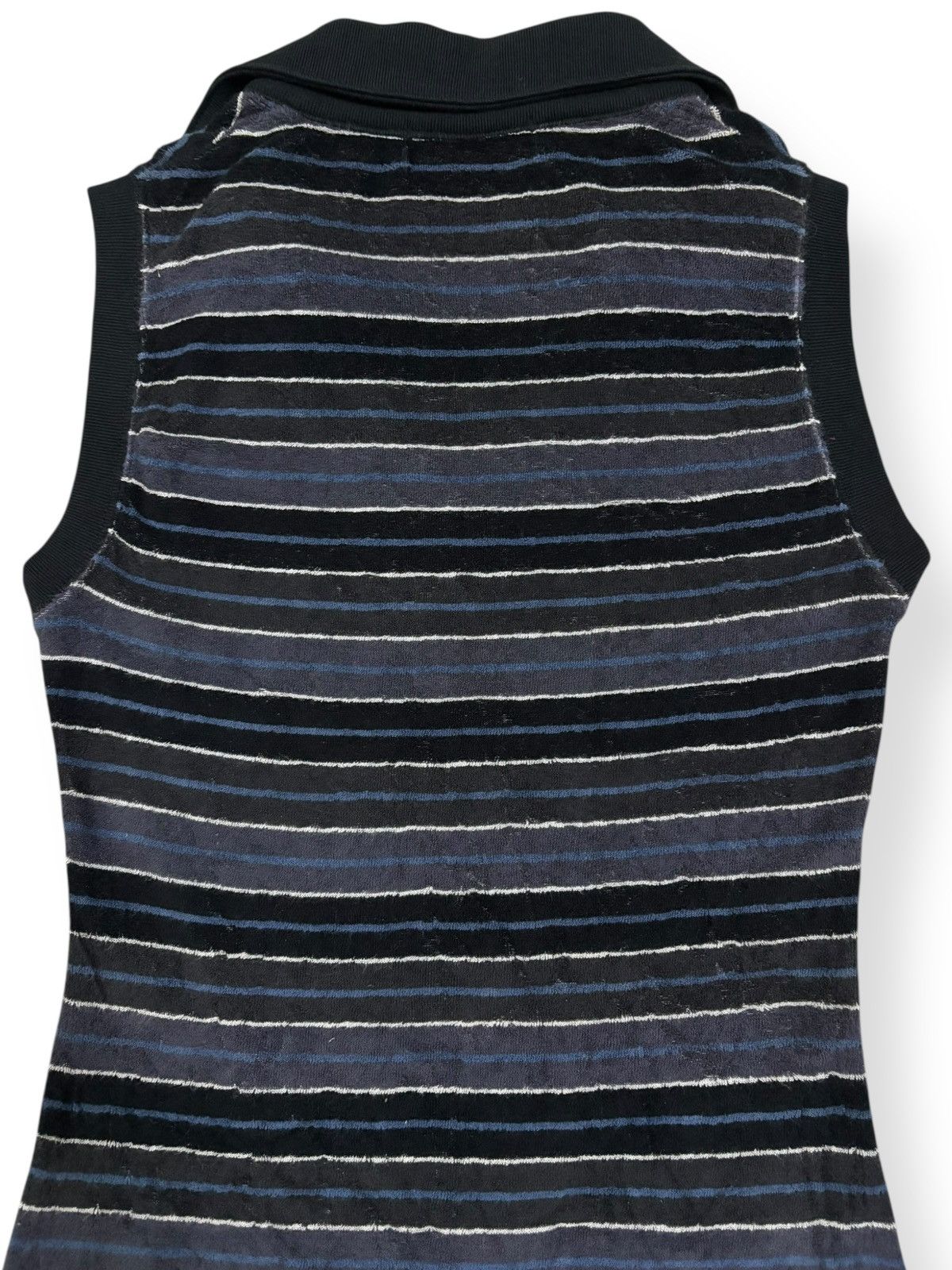 Hysteric Glamour Vintage 2000s Hysterc Glamour Striped Mini Dress Retro-style Size ONE SIZE - 8 Thumbnail