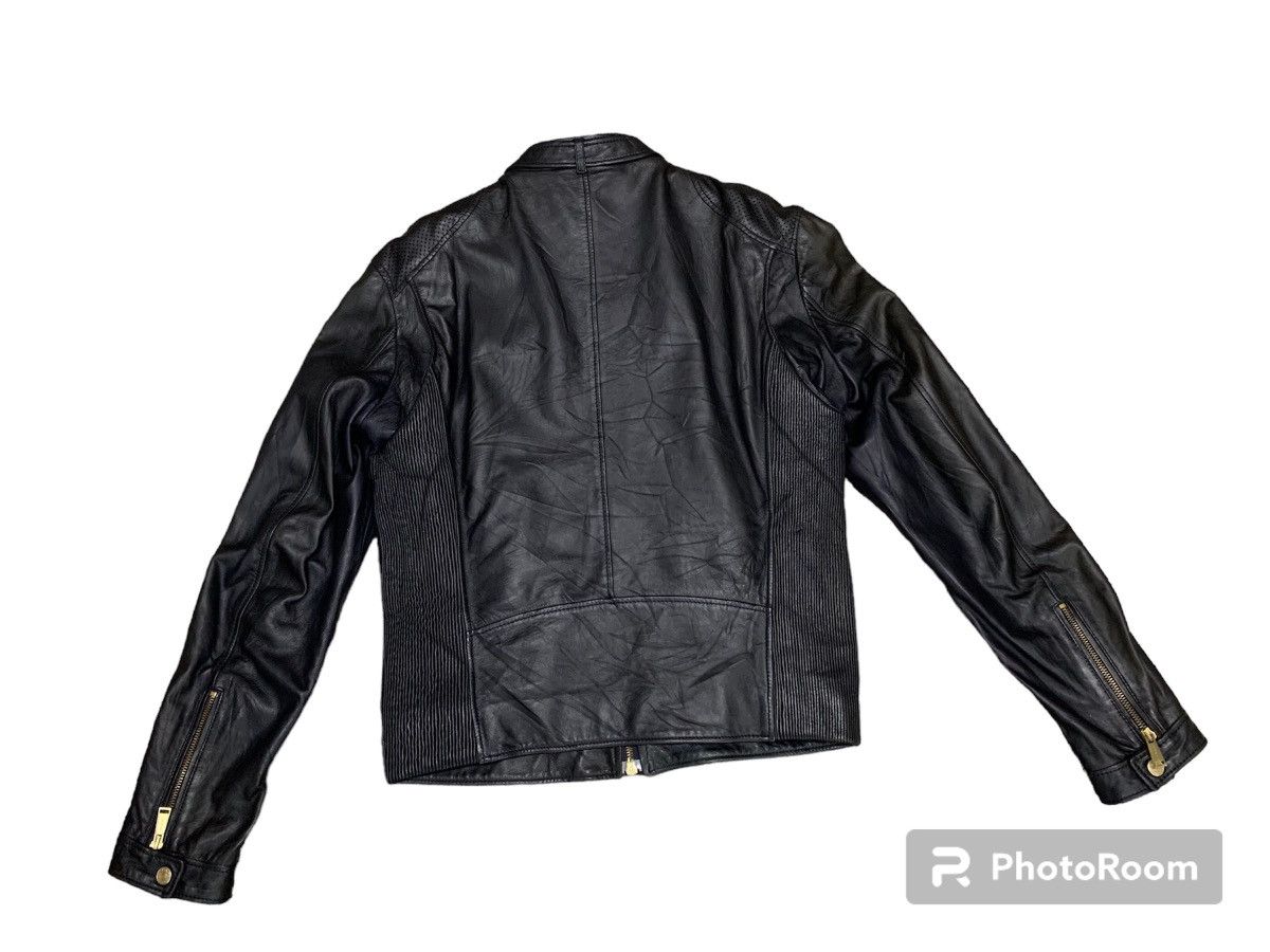Dsquared2 AW 2013 DSQUARED2 BIKER LEATHER JACKET RARE DESIGN Size US M / EU 48-50 / 2 - 2 Thumbnail