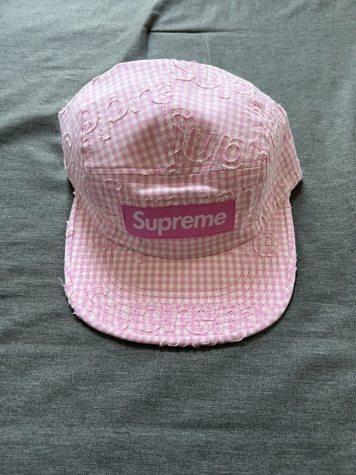 Supreme NEW SUPREME Bandana Camp Cap Paisley Hat Pink | Grailed
