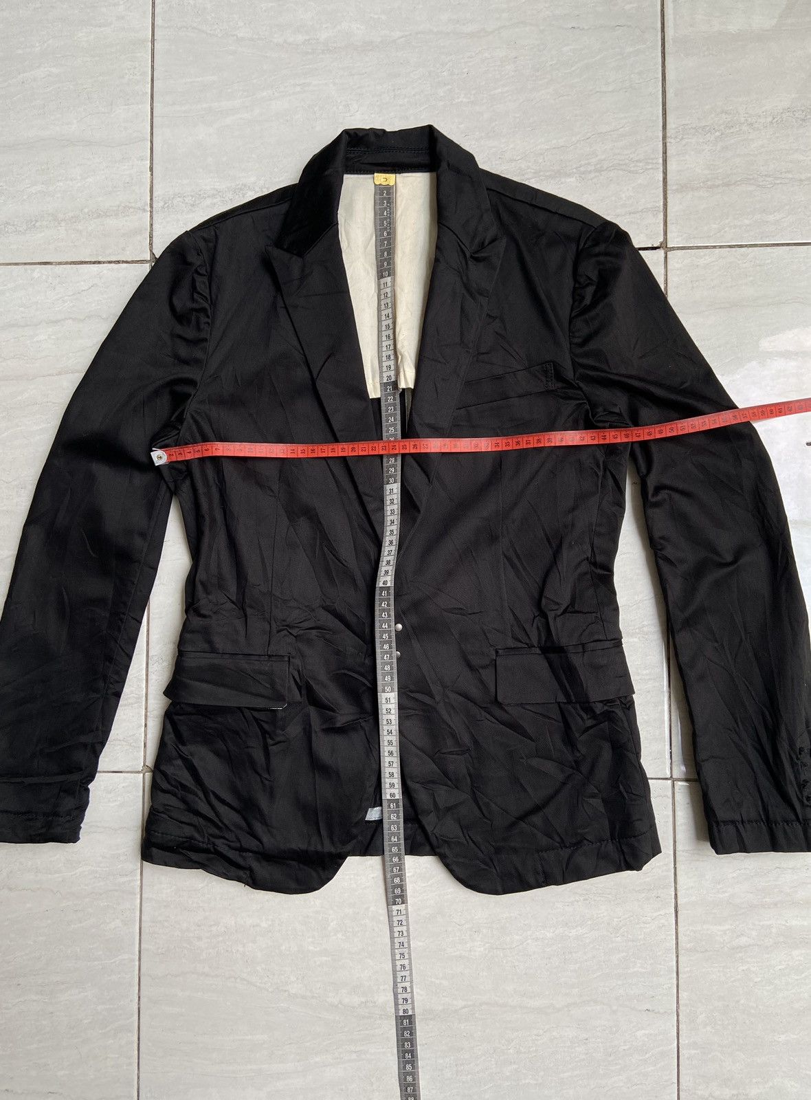 Japanese Brand × Vanquish VANQUISH GOLD Black Suit Blazer Size US XS / EU 42 / 0 - 2 Thumbnail