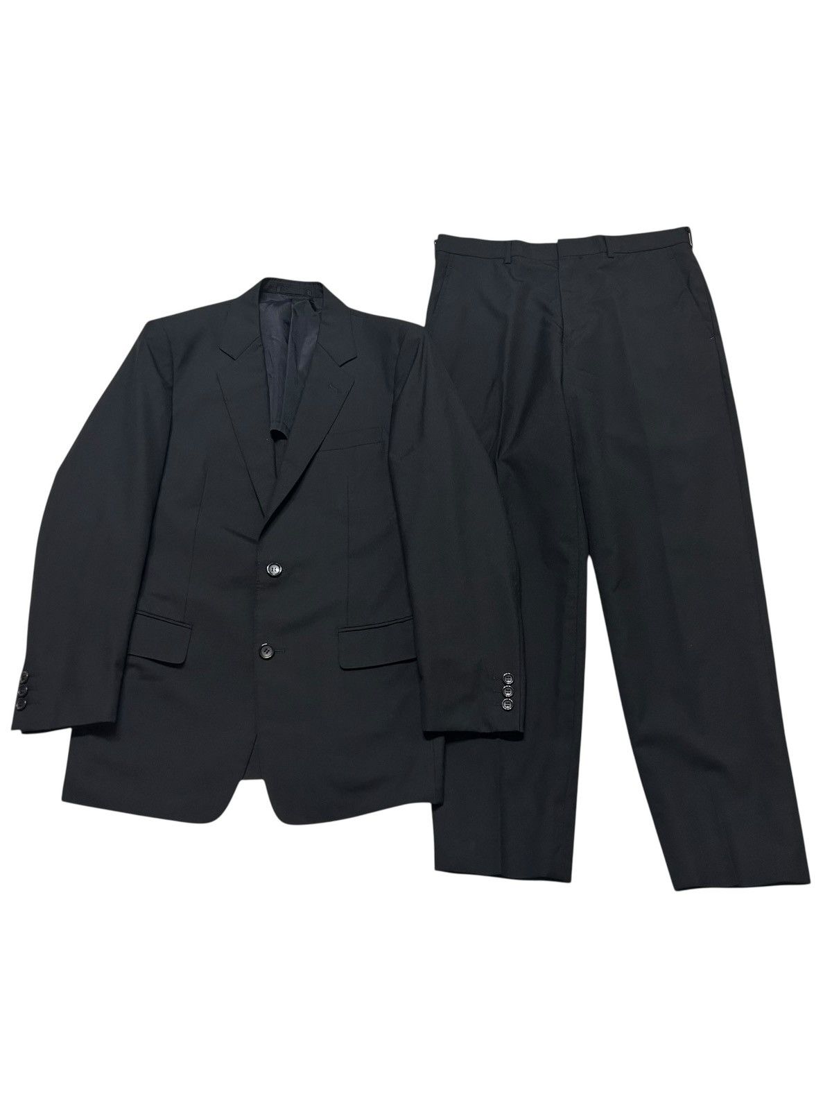Comme des Garcons 386 06AW 00s comme des garcons homme deux suit men black Size 38R - 1 Thumbnail