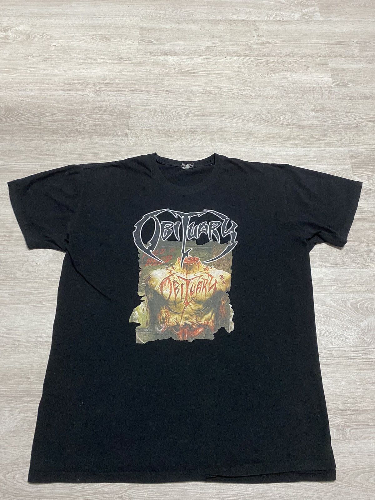 Vintage Rock T-shirt OBITUARY excellent condition size XXL Size US XXL / EU 58 / 5 - 2 Thumbnail