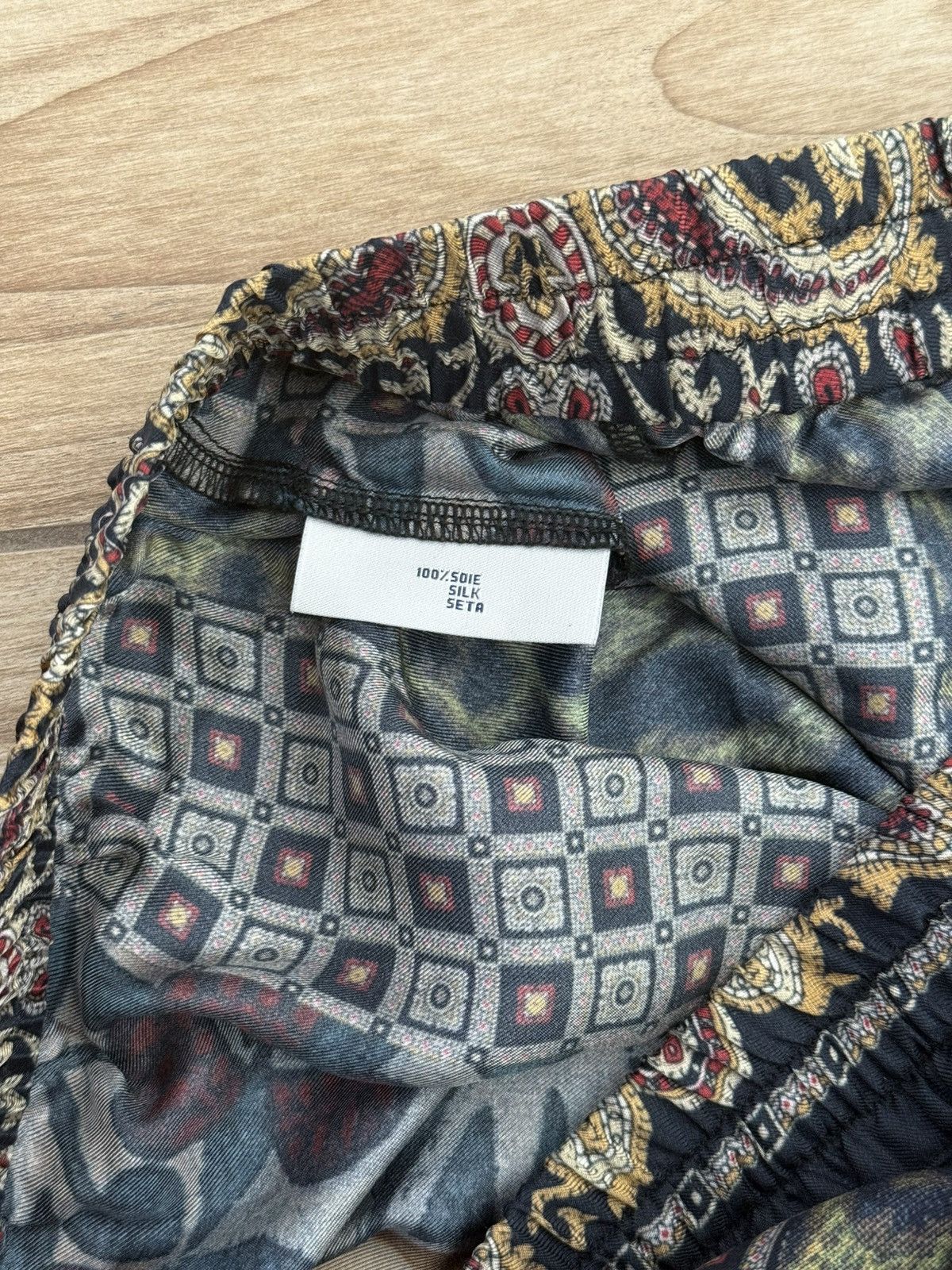 Pierre-Louis Mascia Pierre-Louis Mascia Silk Shorts Size US 31 - 8 Thumbnail