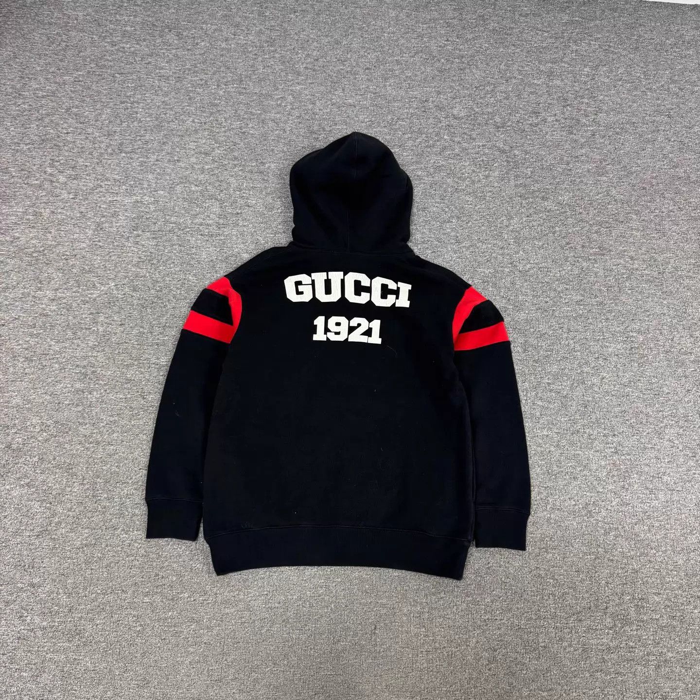 Gucci Gucci 100th Anniversary Big Logo Oversized Hoodie XXS 99N Size US XXS / EU 40 - 2 Thumbnail