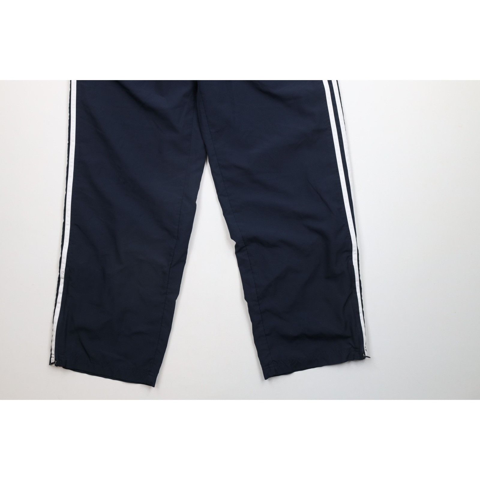 Adidas × Vintage Vintage Adidas Spell Out Striped Lined Wide Leg Pants Size 36" / US 14 / IT 50 - 4 Thumbnail