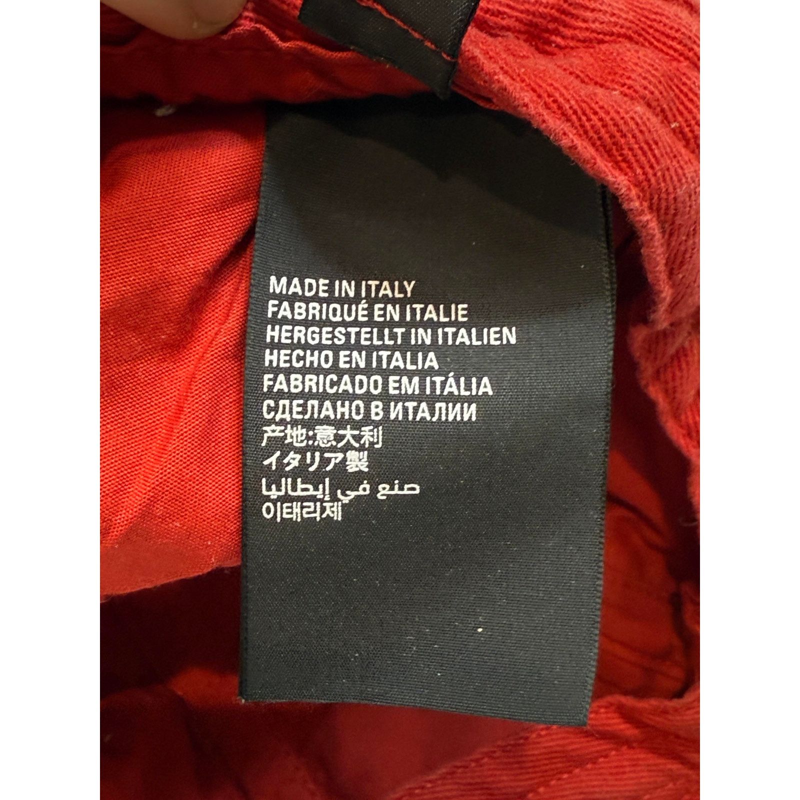 Balenciaga Balenciaga Distressed Dad Red Cap Size 34 - 4 Thumbnail