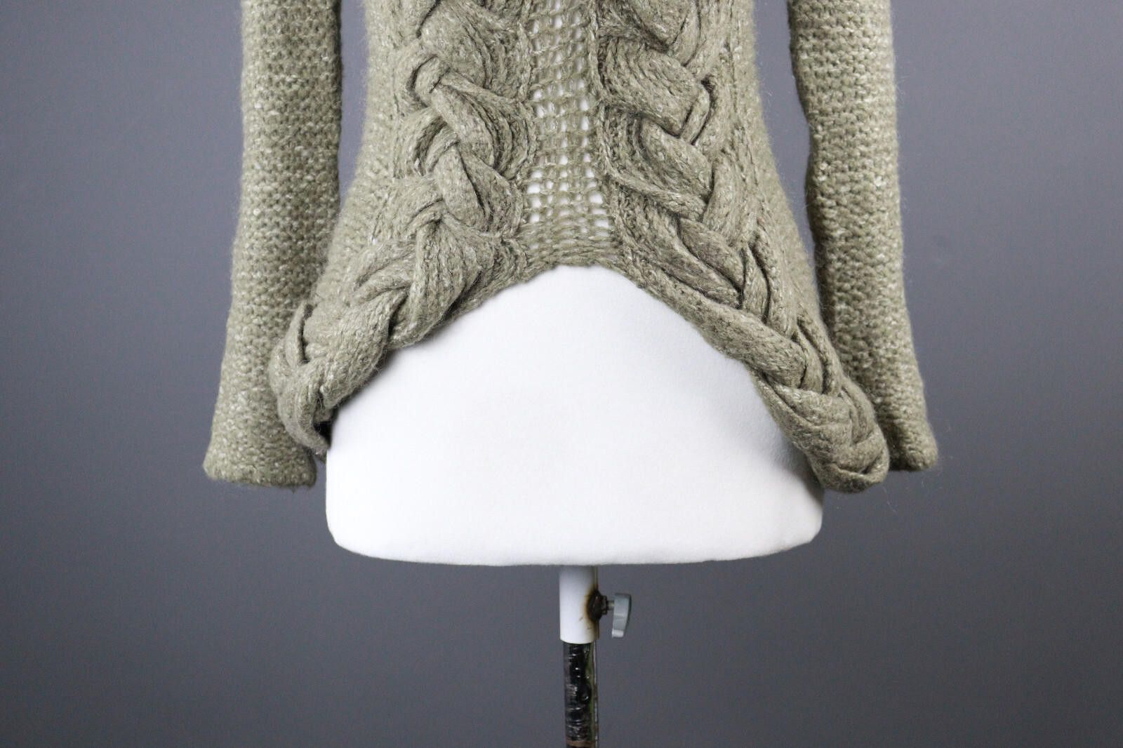 Designer Armani Jeans Designer Mohair Knit Casual Sweater Size 40 Size M / US 6-8 / IT 42-44 - 4 Thumbnail