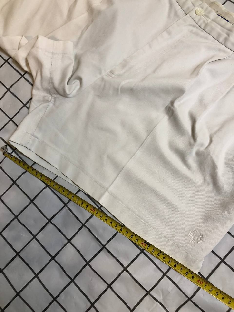 Fred Perry Fred Perry Vintage Shorts Men's Size 42 White ` Size US 42 / EU 58 - 3 Thumbnail