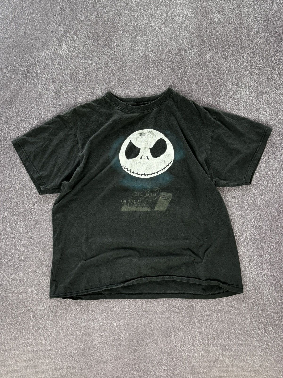 Disney Vintage The Nightmare Before Christmas T Shirt Black Size US XL / EU 56 / 4 - 1 Thumbnail
