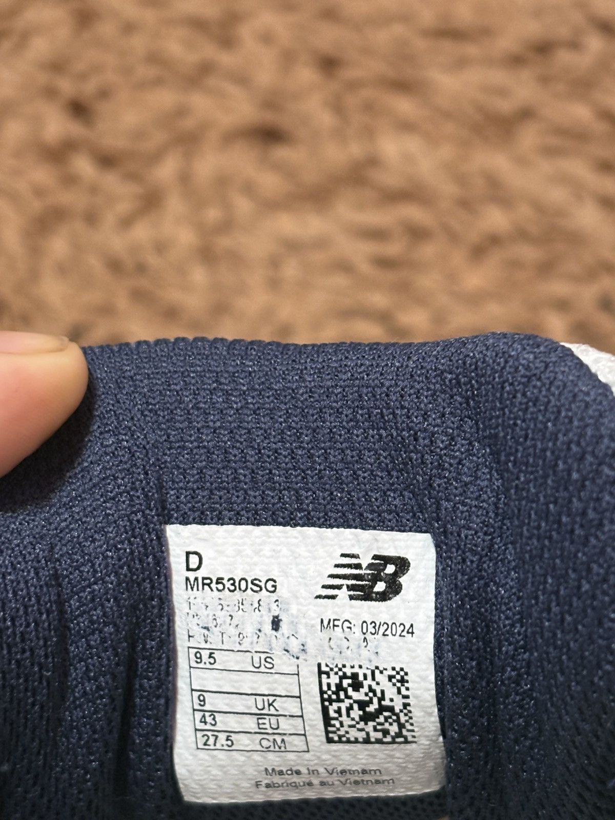 New Balance White New Balance Size US 9.5 / EU 42-43 - 7 Thumbnail