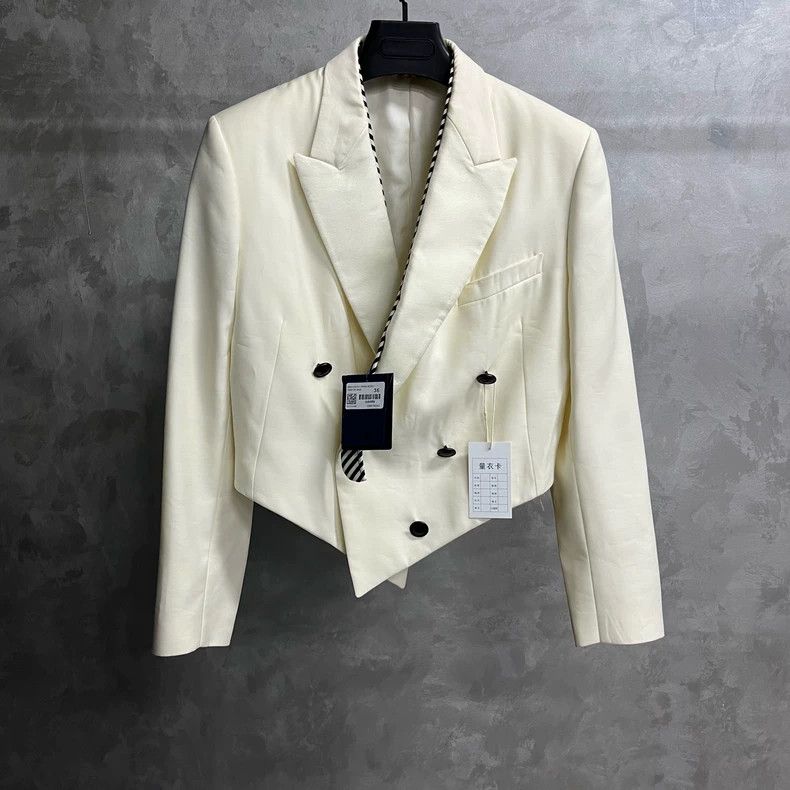 Louis Vuitton Louis Vuitton White solid blazer Size XS / US 0-2 / IT 36-38 - 1 Thumbnail