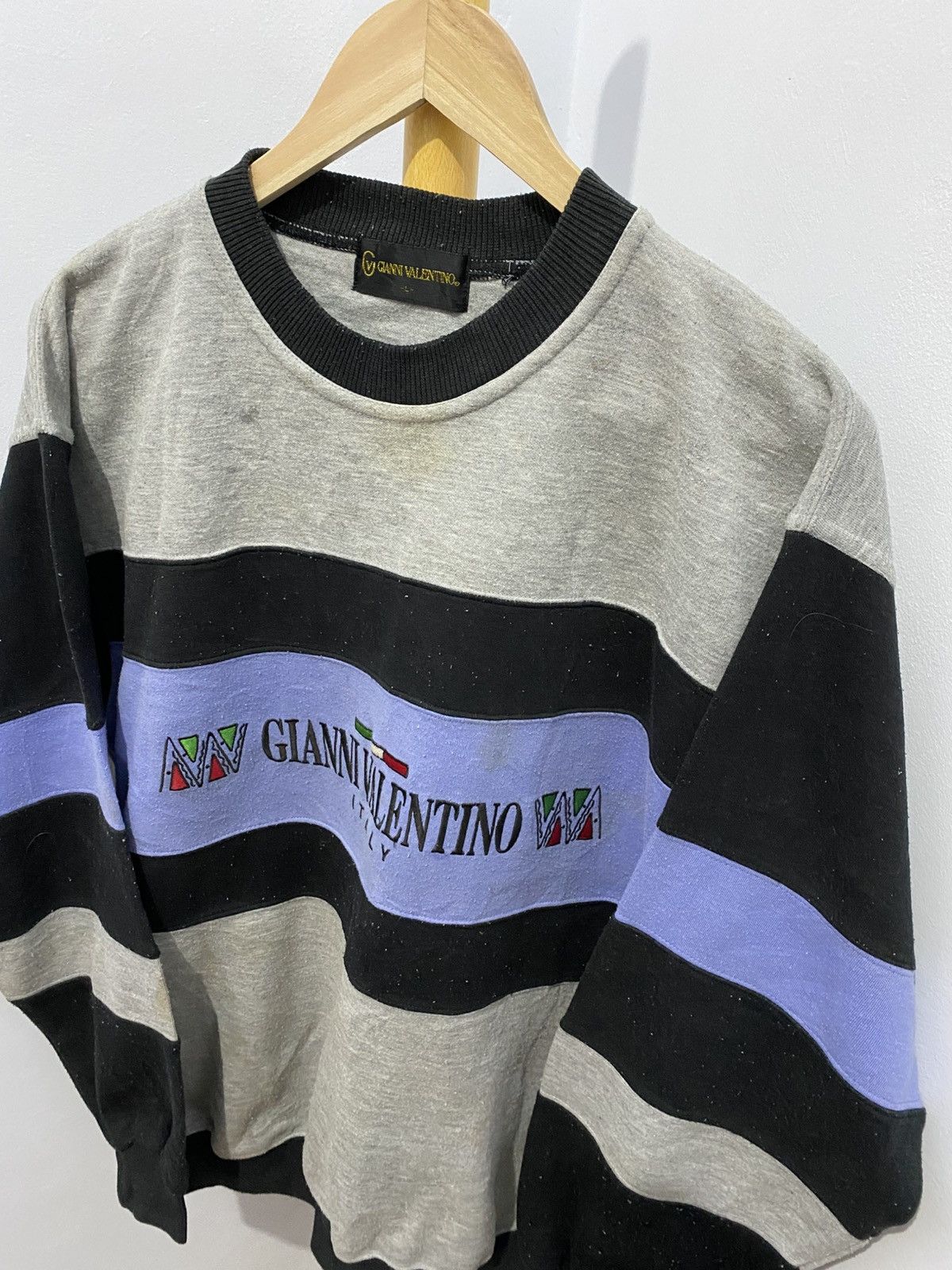 Gianni Valentino × Valentino Gianni Valentino Sweatshirt Size US L / EU 52-54 / 3 - 3 Thumbnail