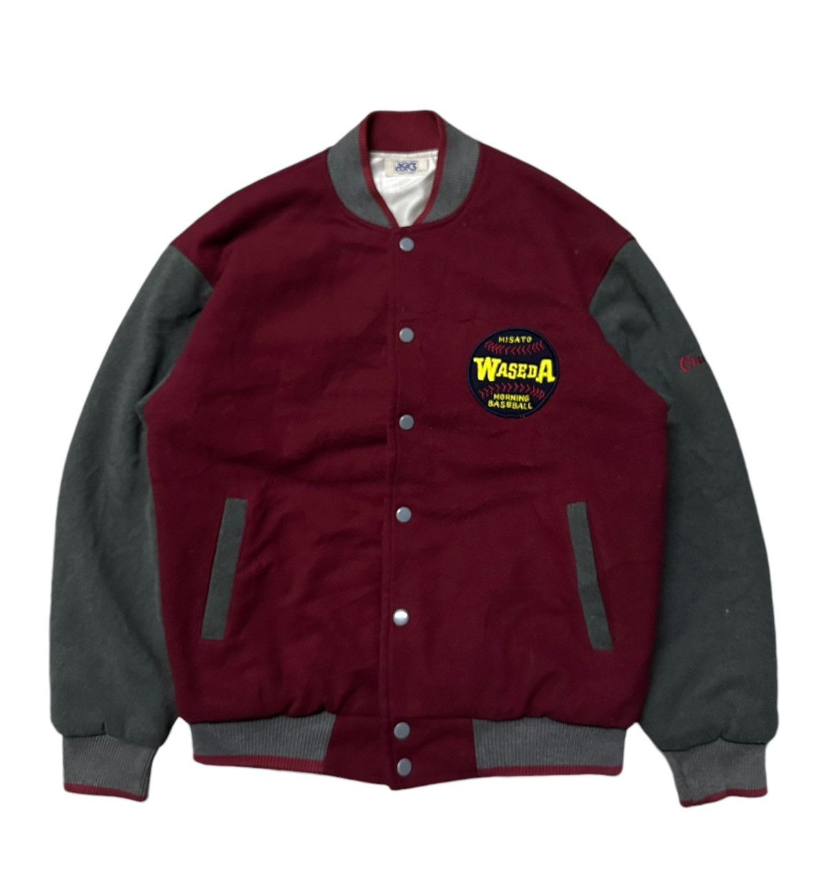 Asics Vintage Asics varsity jacket Size US M / EU 48-50 / 2 - 7 Thumbnail