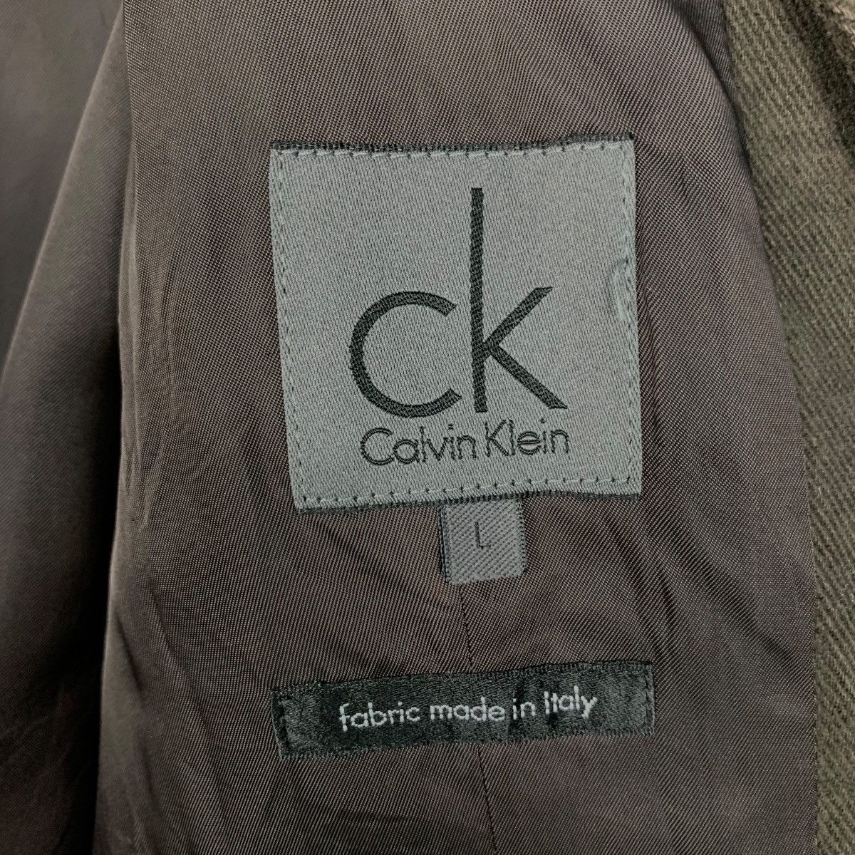 Calvin Klein CALVIN KLEIN Dark Brown Casual Jacket #1838-C80 Size US L / EU 52-54 / 3 - 15 Thumbnail