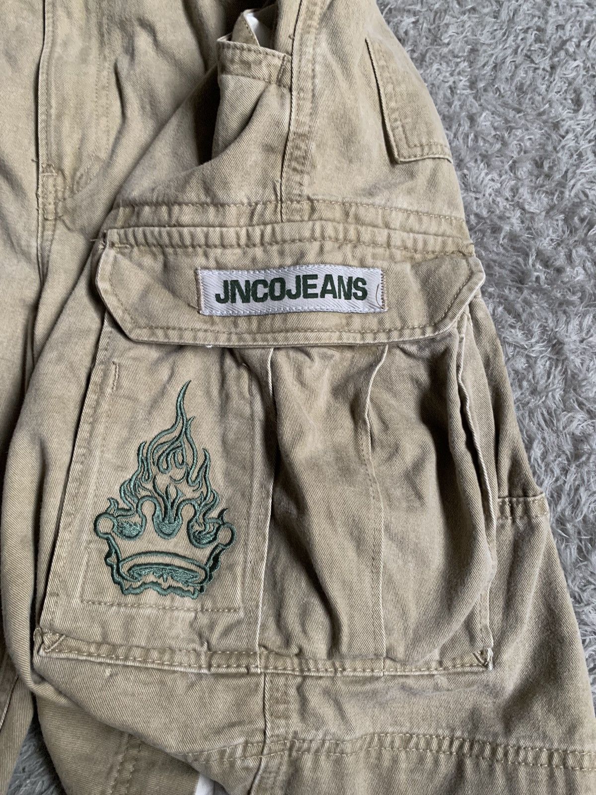 JNCO Vintage 90s Jnco Cargo Pant Jorts Size US 34 / EU 50 - 2 Thumbnail