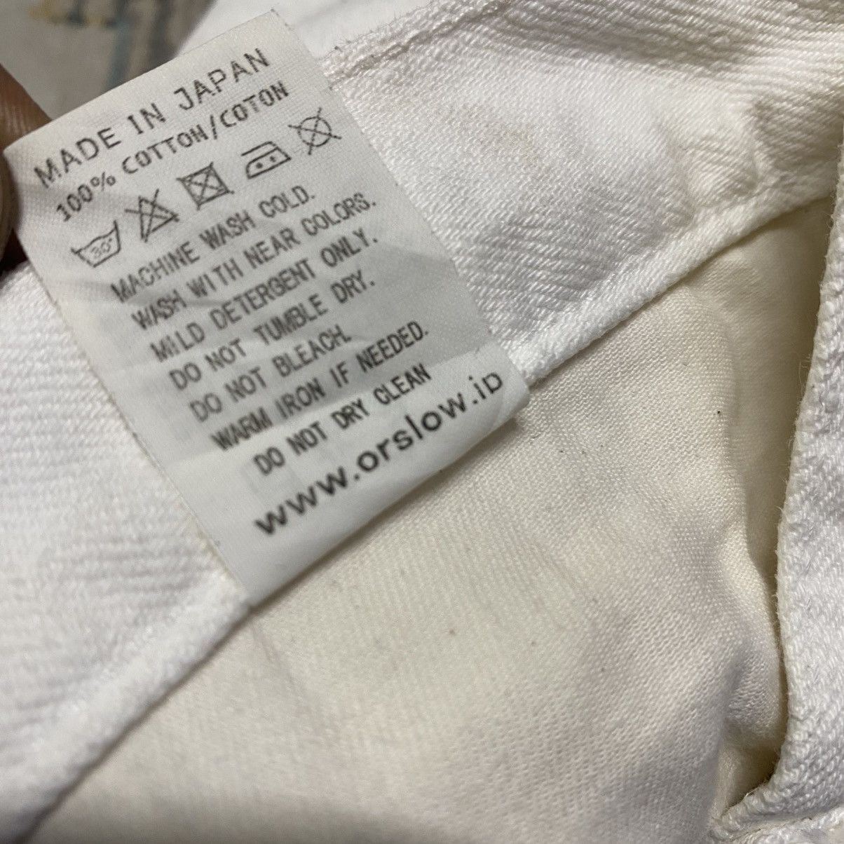 Orslow Orslow 107 White Denim Jeans Size US 29 - 18 Thumbnail