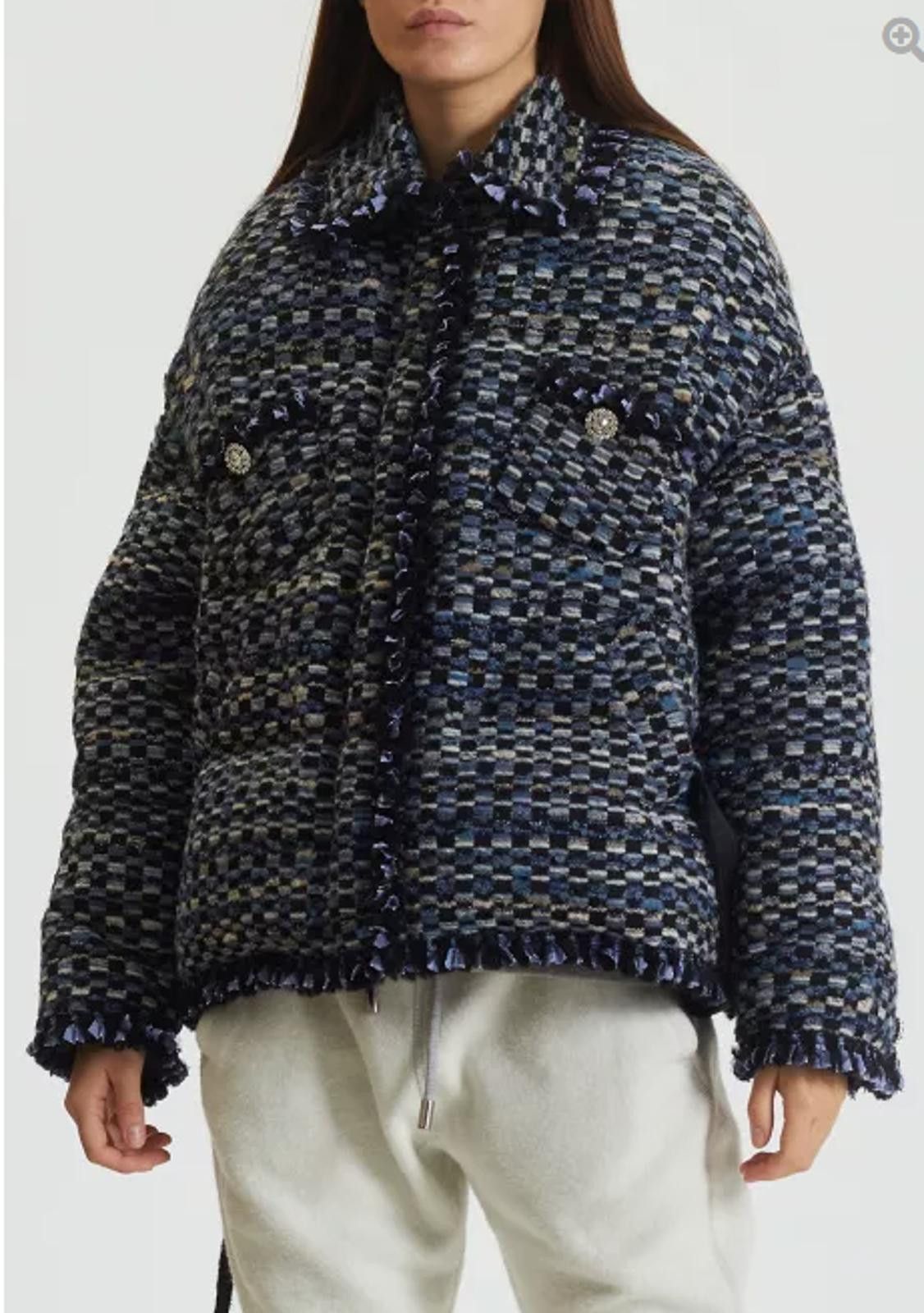 Khrisjoy KillerTweed Down Jacket Sz XXL Retail $1999