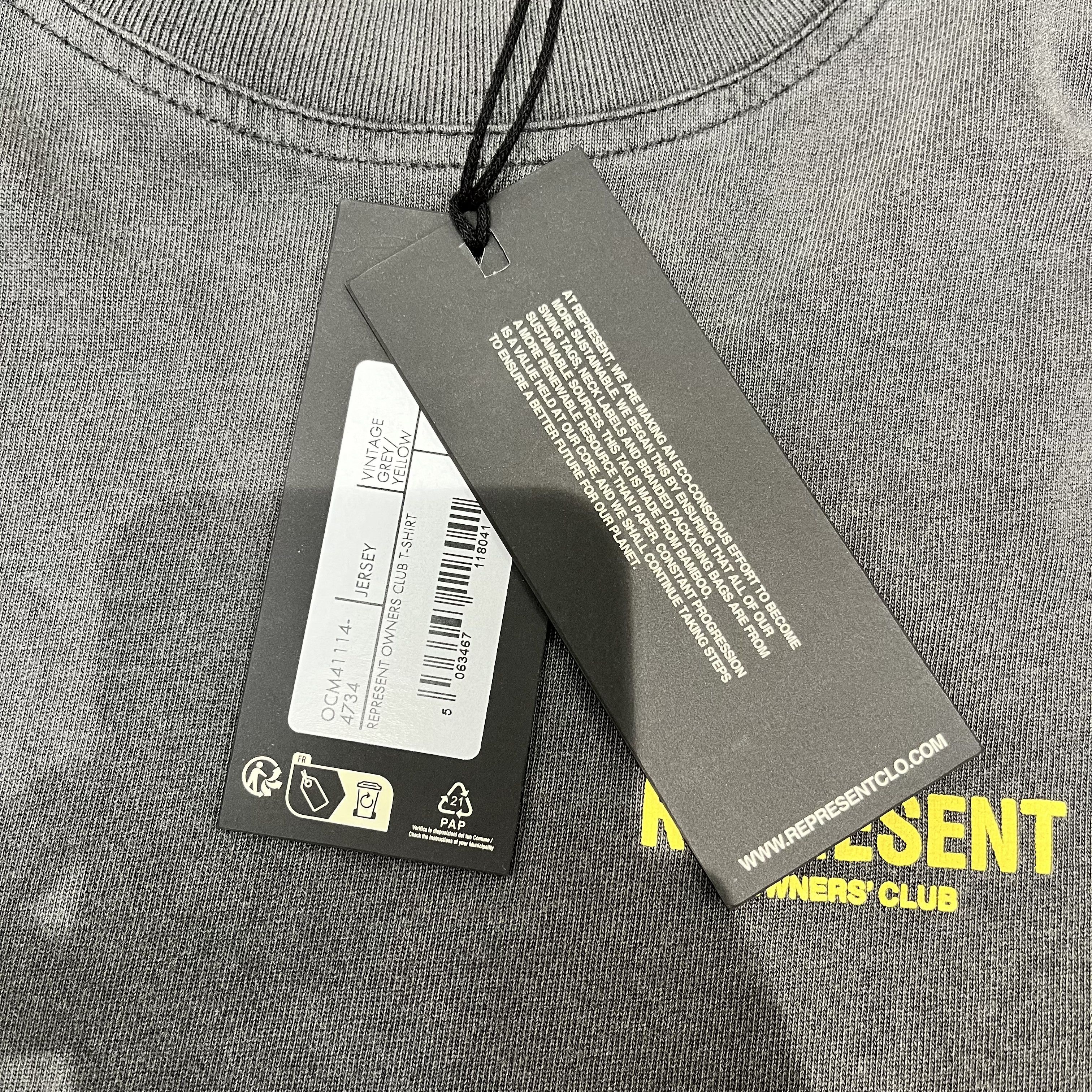 Represent Clo. Represent Clo. Tee Black Size US S / EU 44-46 / 1 - 7 Thumbnail
