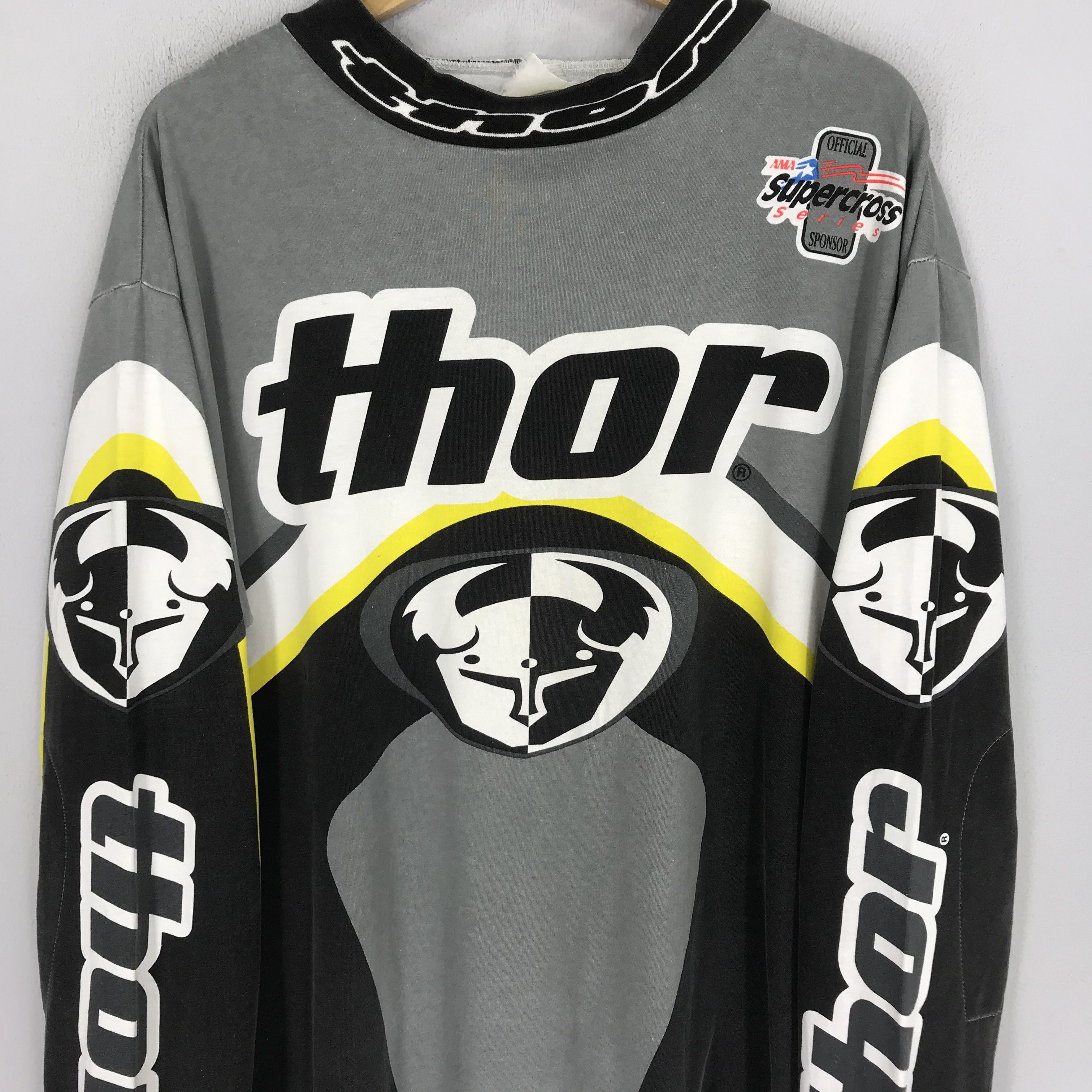 Vintage Vintage Thor Racing Team Motocross American Extreme Motor Size US XL / EU 56 / 4 - 4 Thumbnail