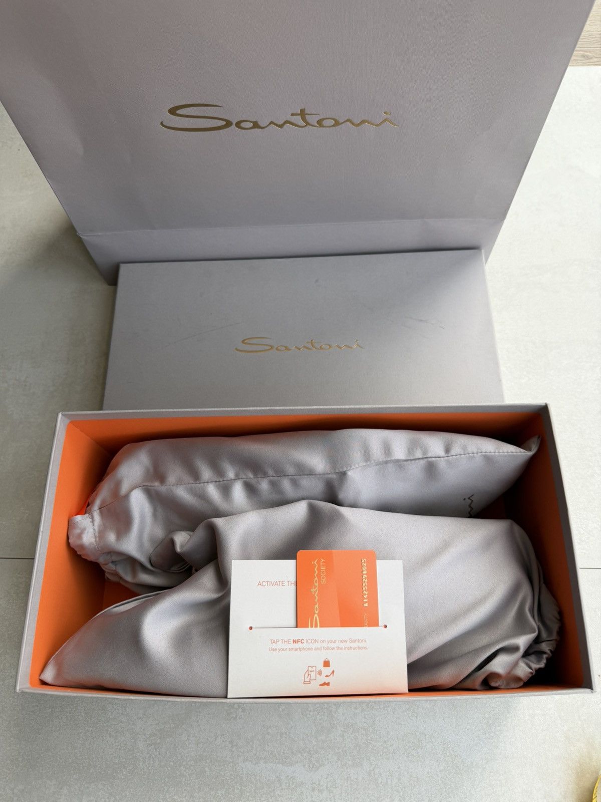 Santoni Santoni DoubleMonk Strap Black Leather UK10US11 New with Box Size US 11 / EU 44 - 8 Thumbnail
